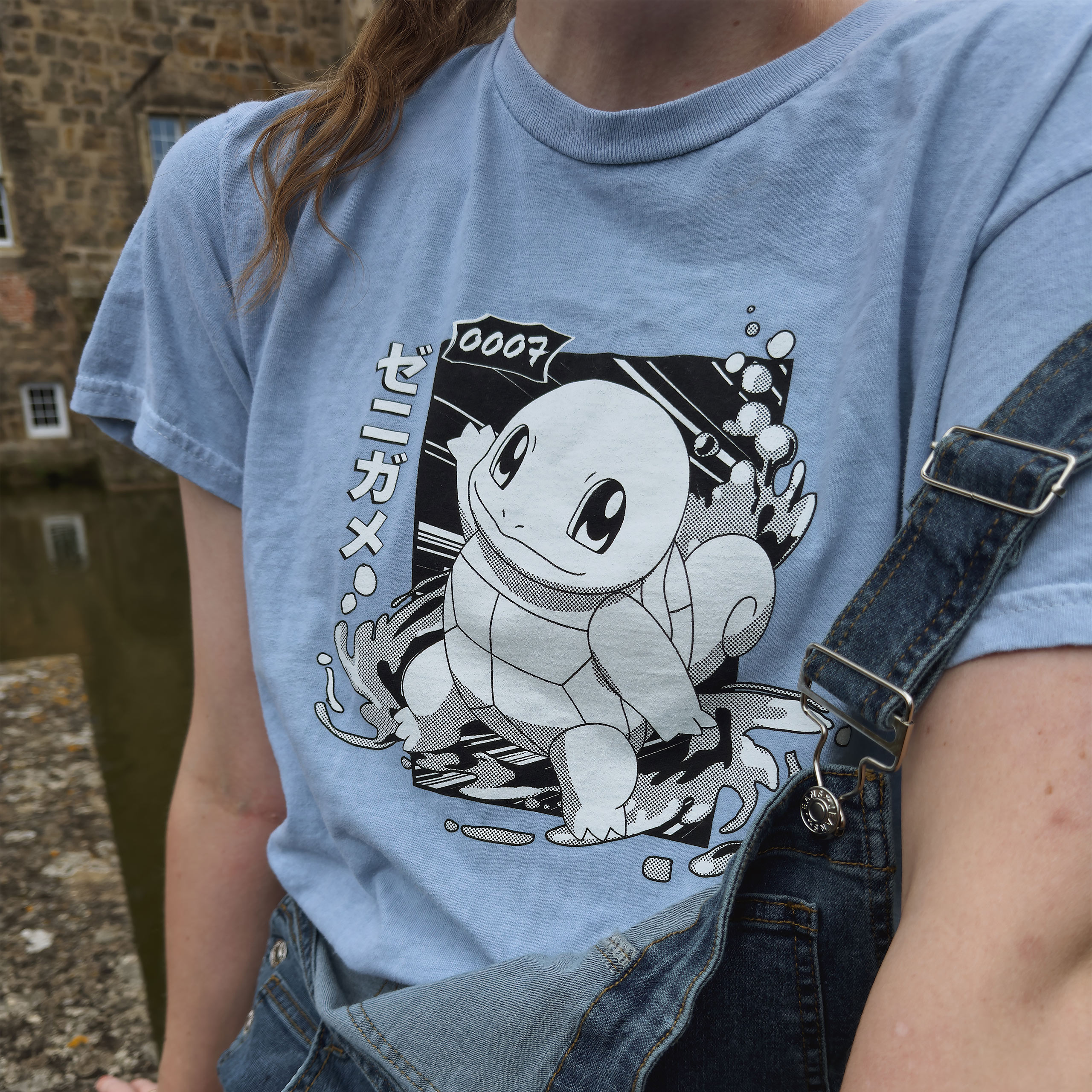 Pokémon - Squirtle Katakana Vintage T-shirt