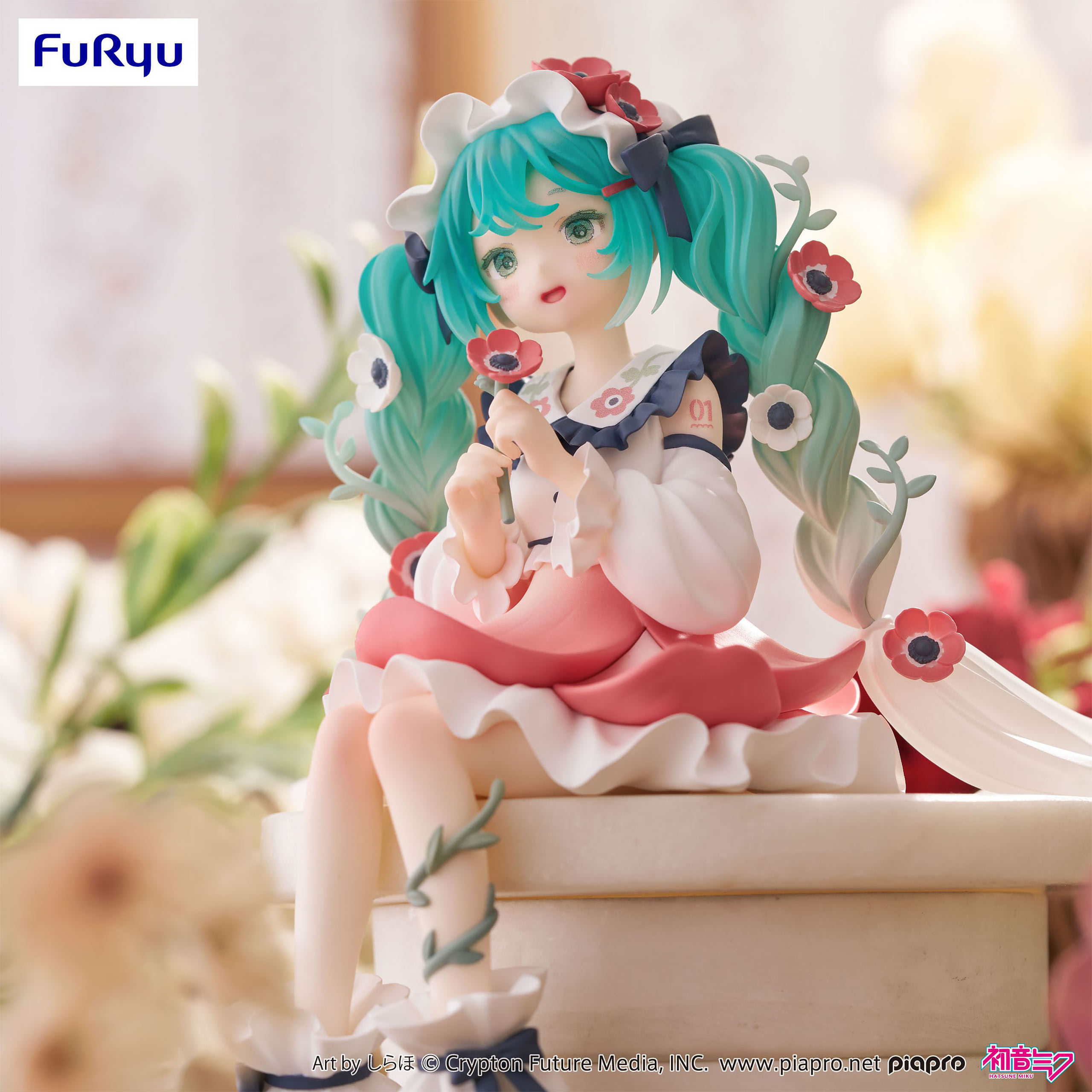 Hatsune Miku - Flower Fairy Anemone Noodle Stopper Figur