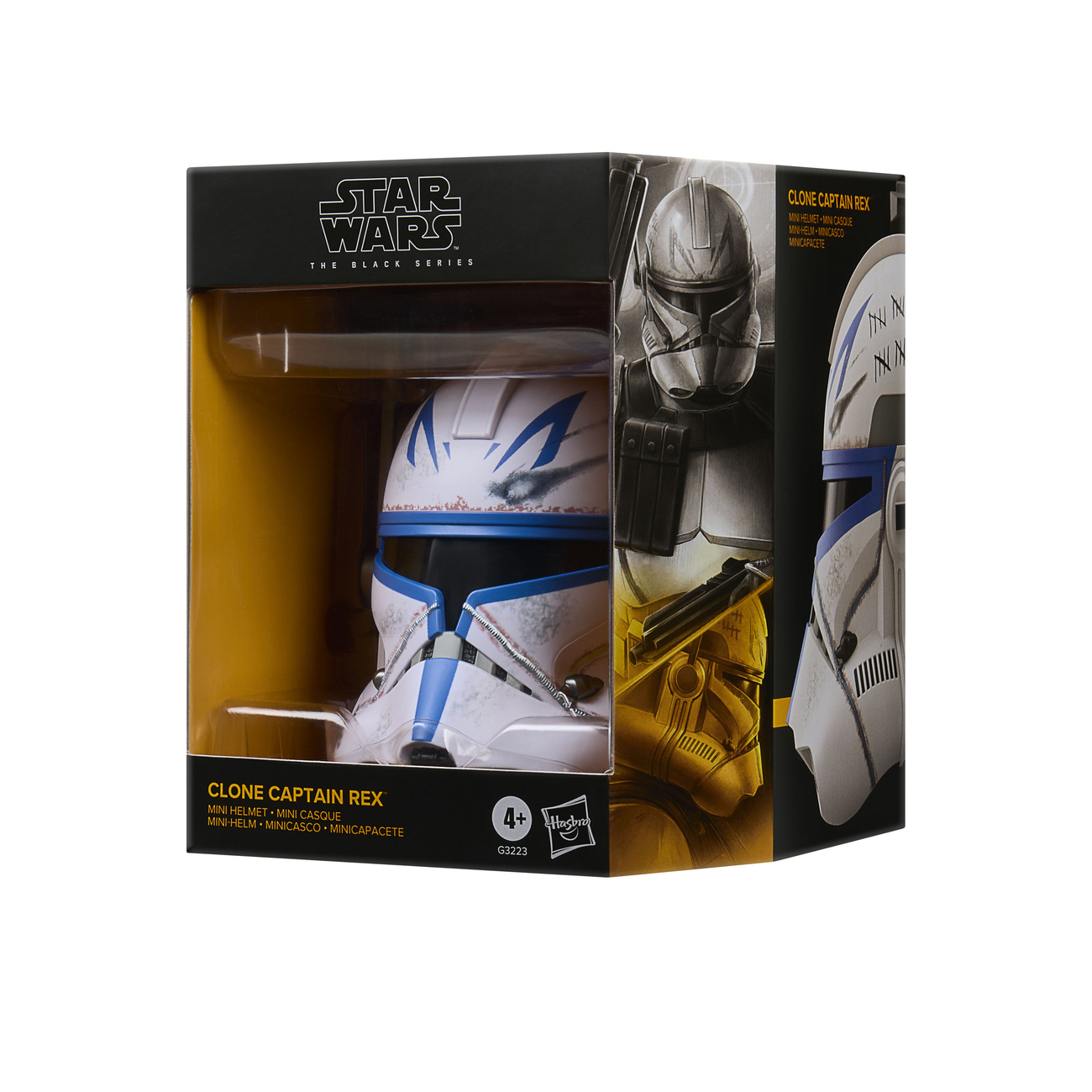 Star Wars - Replica mini elmo Captain Rex su base