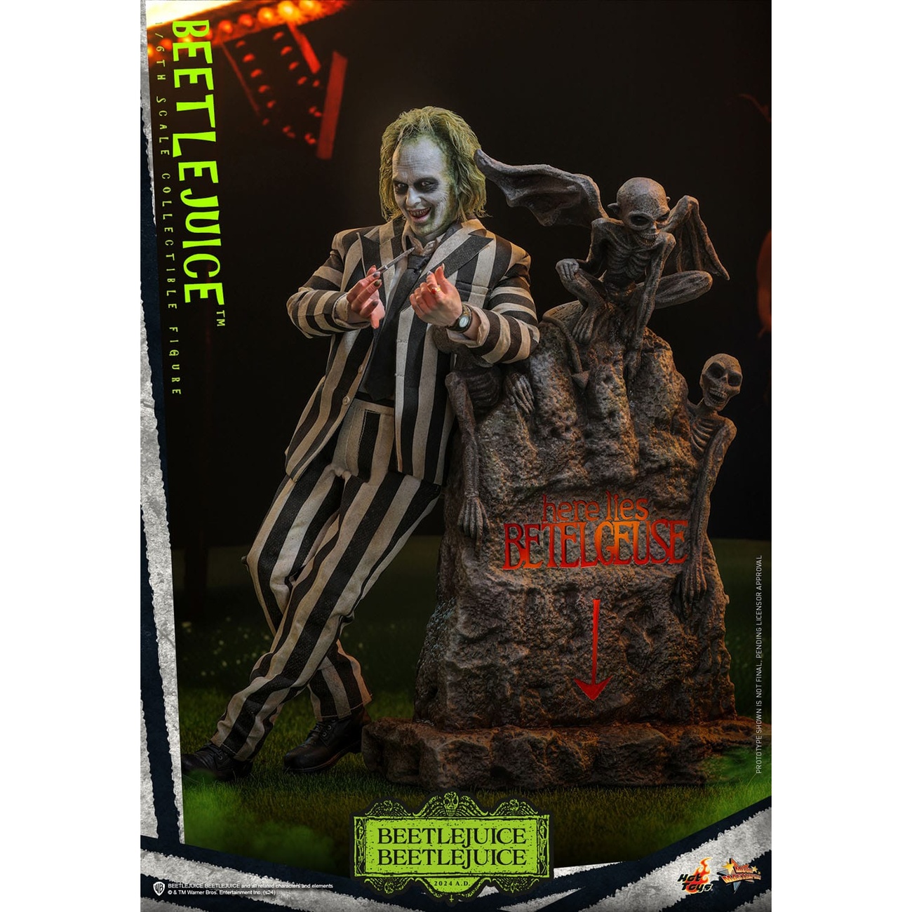 Beetlejuice action figure Masterpiece 1:6 - Beetlejuice