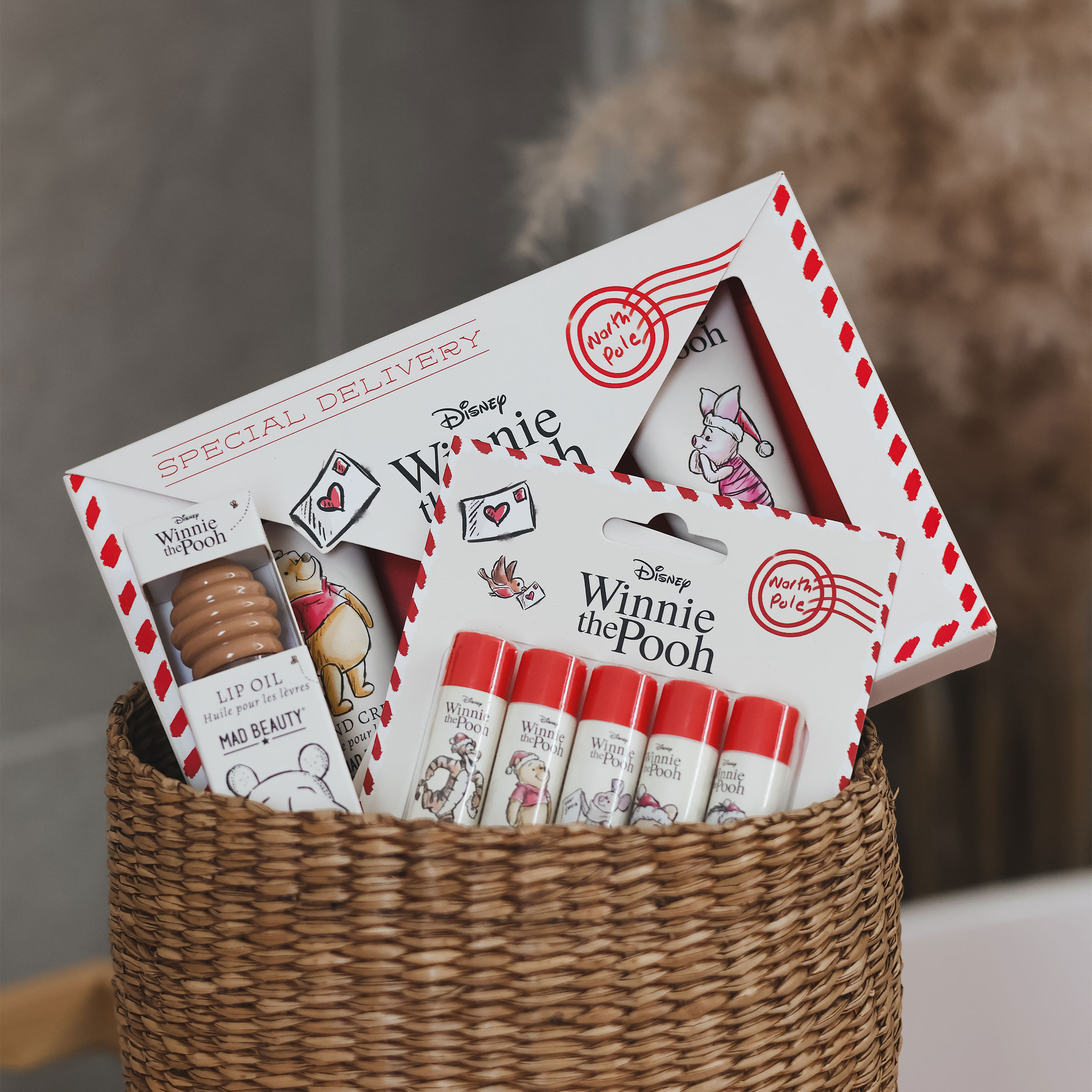 Kubuś Puchatek - Zestaw 3 kremów do rąk X-mas