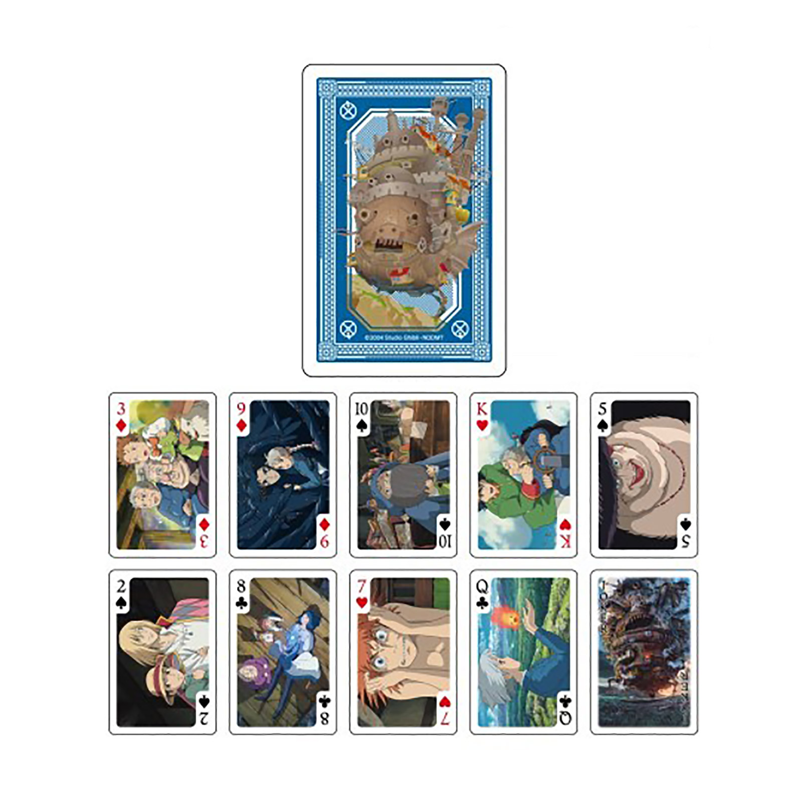 Howl's Moving Castle Playing Cards