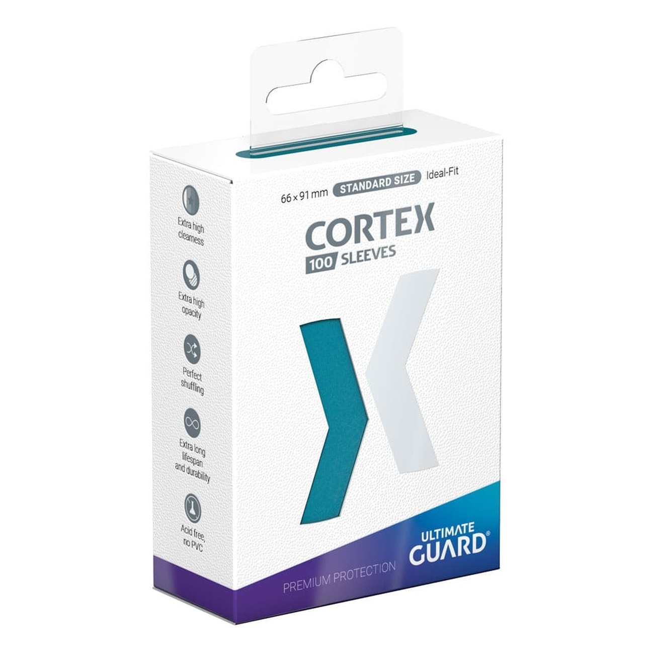 Fundas Ultimate Guard Cortex Tamaño Estándar (100) - Petróleo