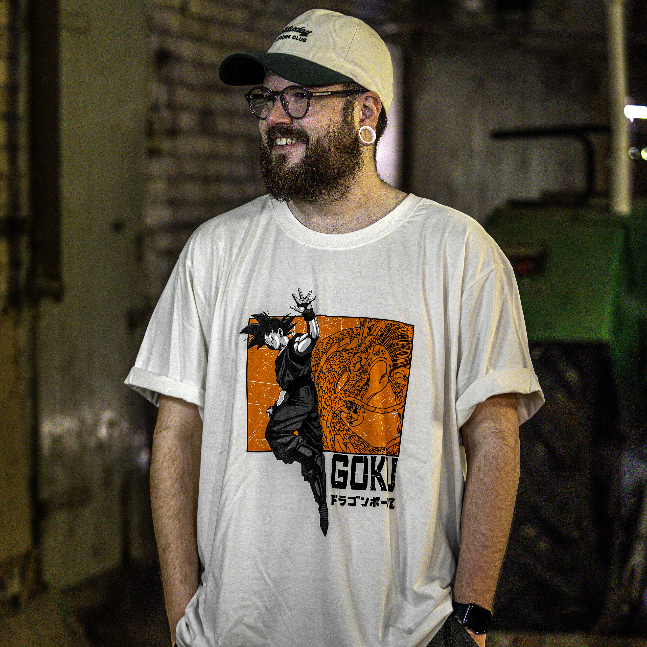 Dragon Ball Z - Goku und Shenlong Oversize T-Shirt