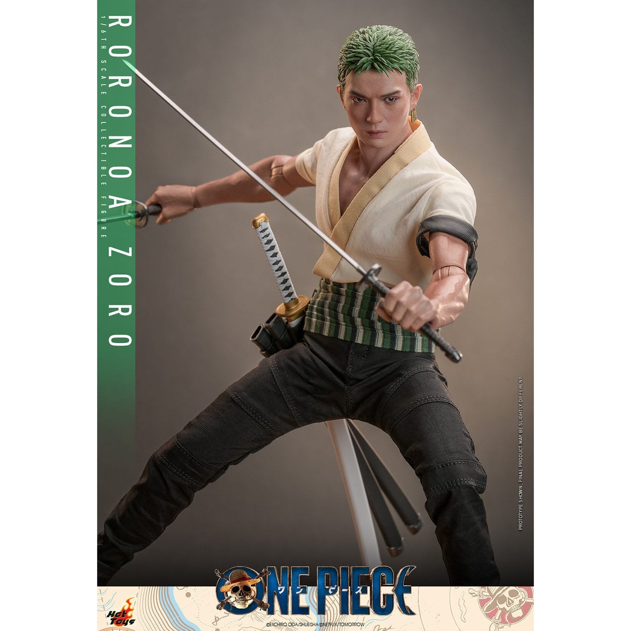 One Piece Netflix - Action figure Roronoa Zoro 1:6