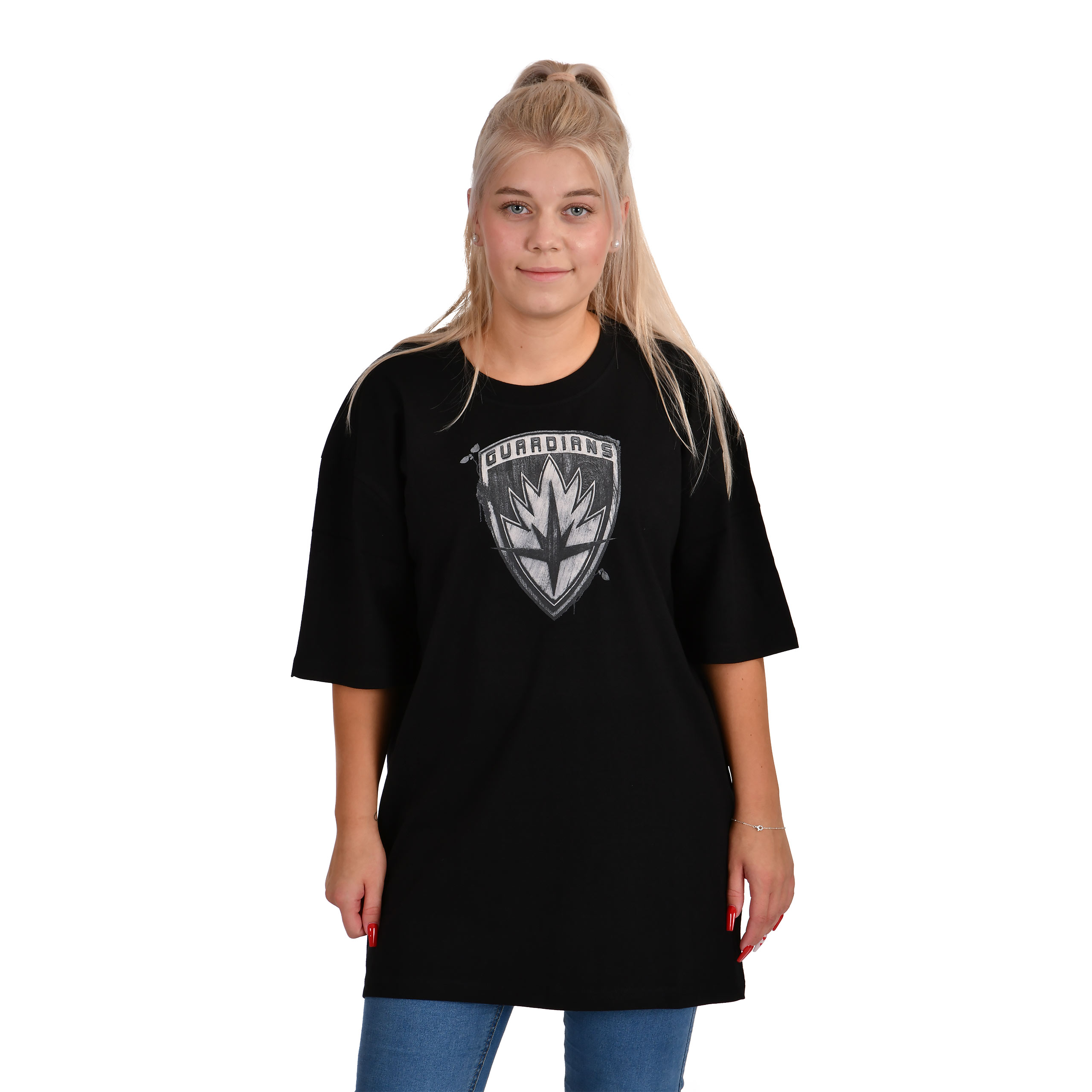 Guardians of the Galaxy - Groot Oversize T-Shirt zwart