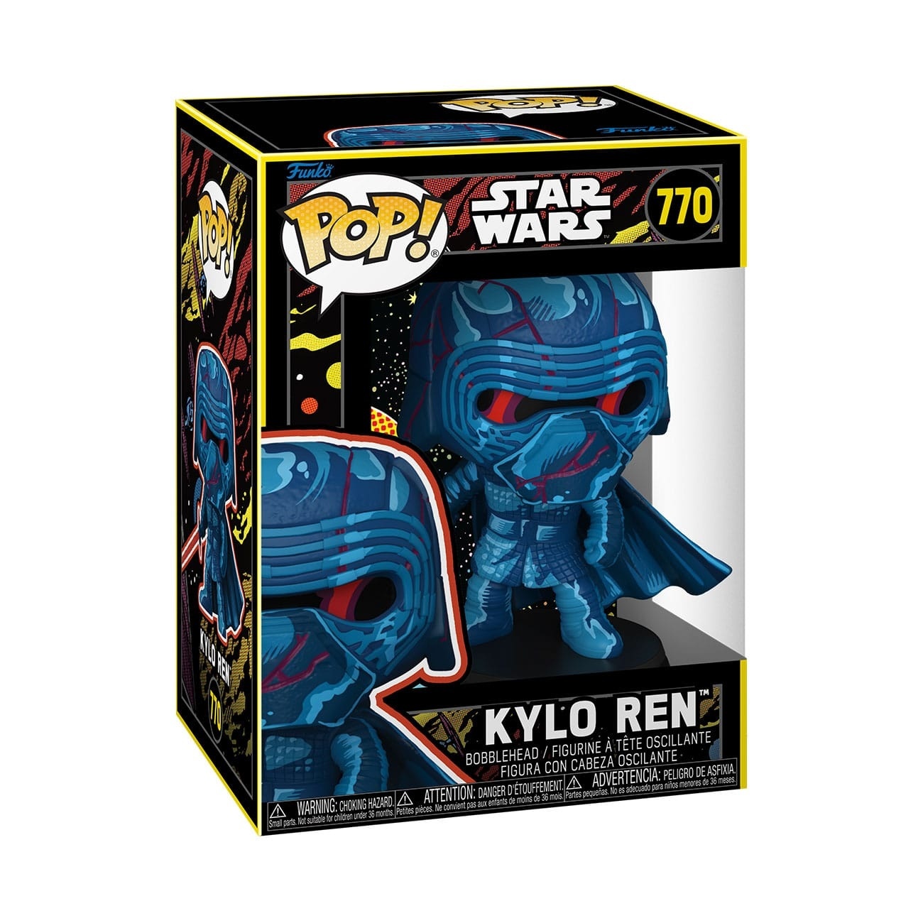 Star Wars POP! Figurine vinyle Movie Kylo Ren (Rétro) 9 cm