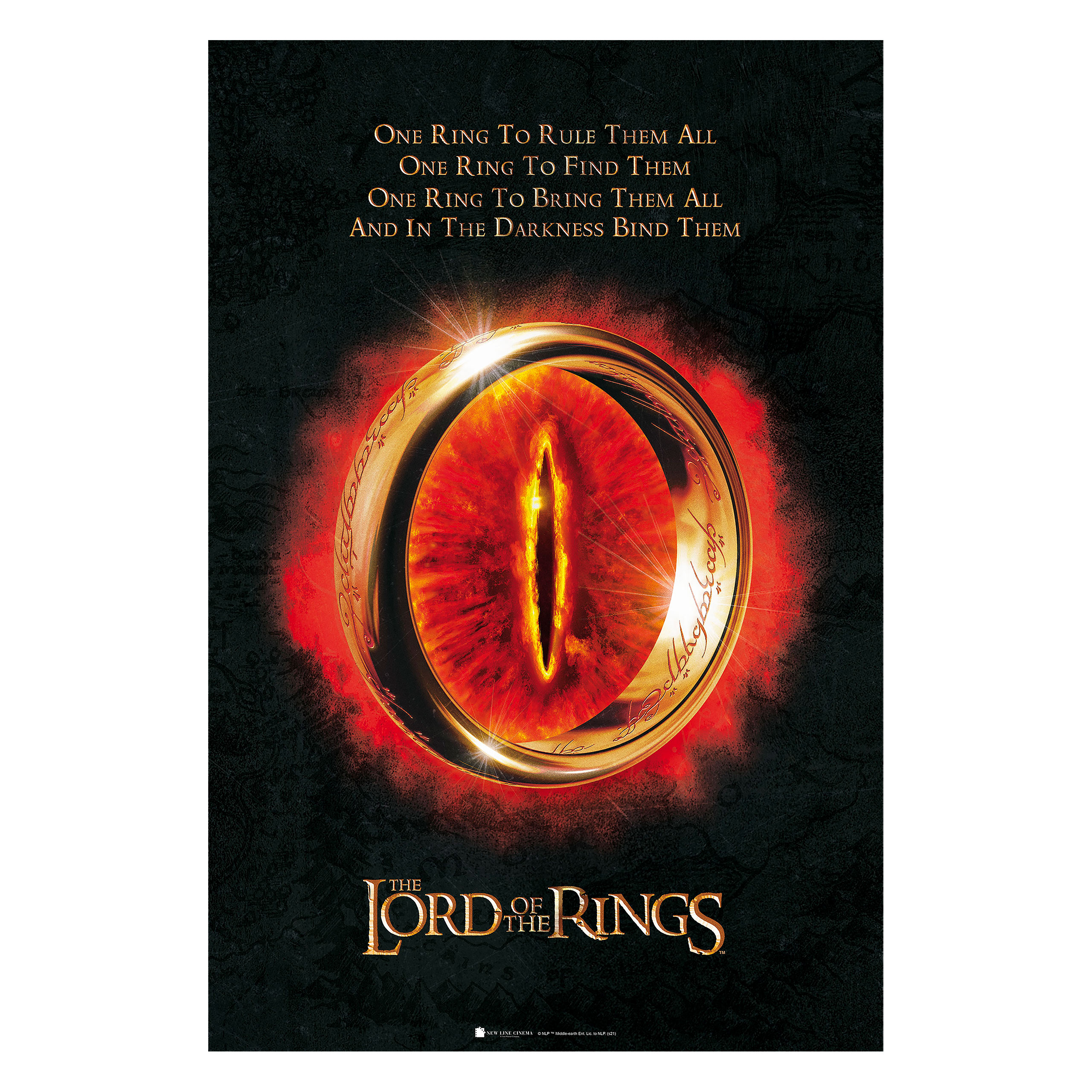 Heer der Ringen - De Ene Ring Maxi Poster