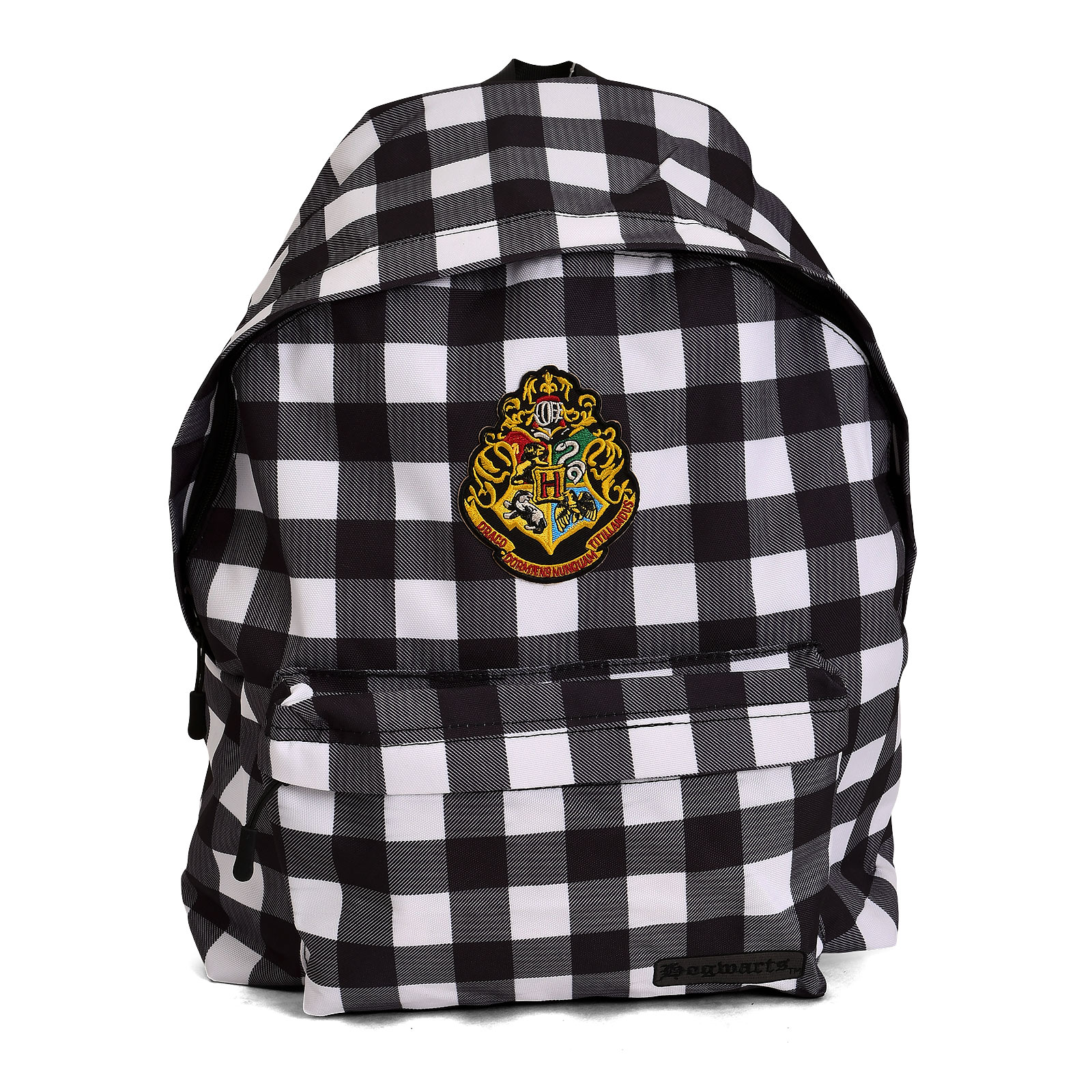 Harry Potter - Hogwarts Crest Checkered Backpack