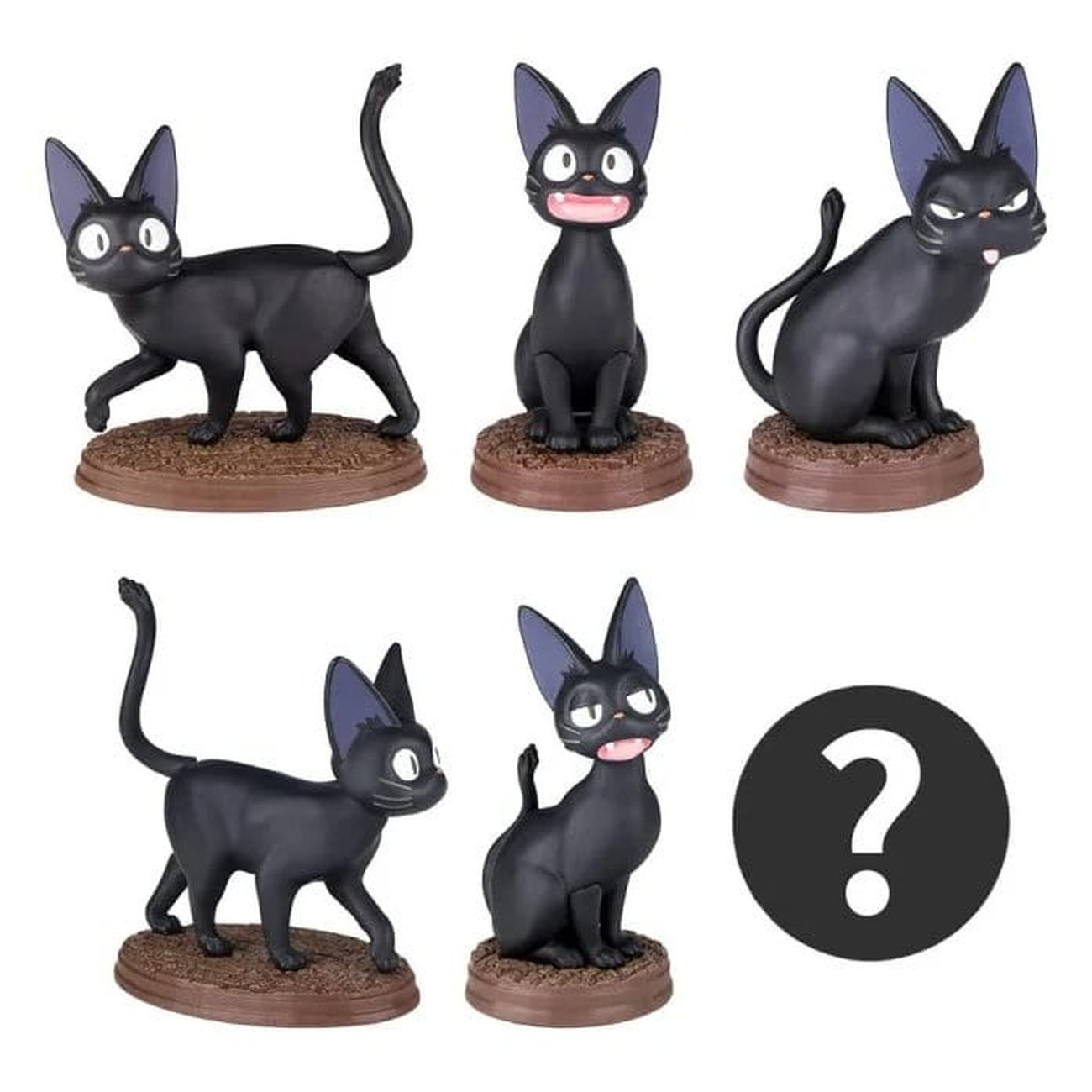 Kiki’s Kleine Bezorgdienst Mini-figuren Collectie Jiji 5 cm Blind Box Assortiment (6)
