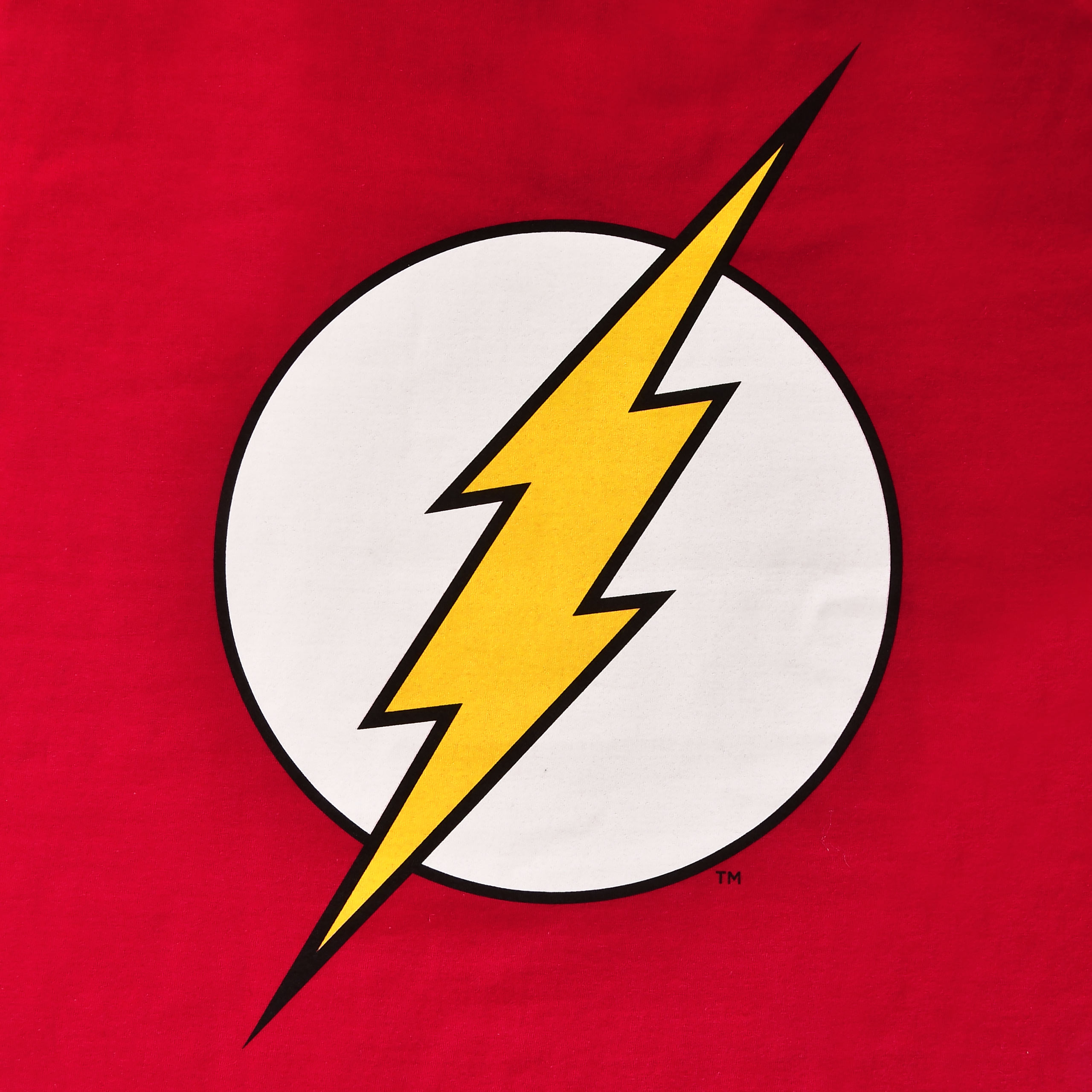 T-shirt Flash Logo rouge