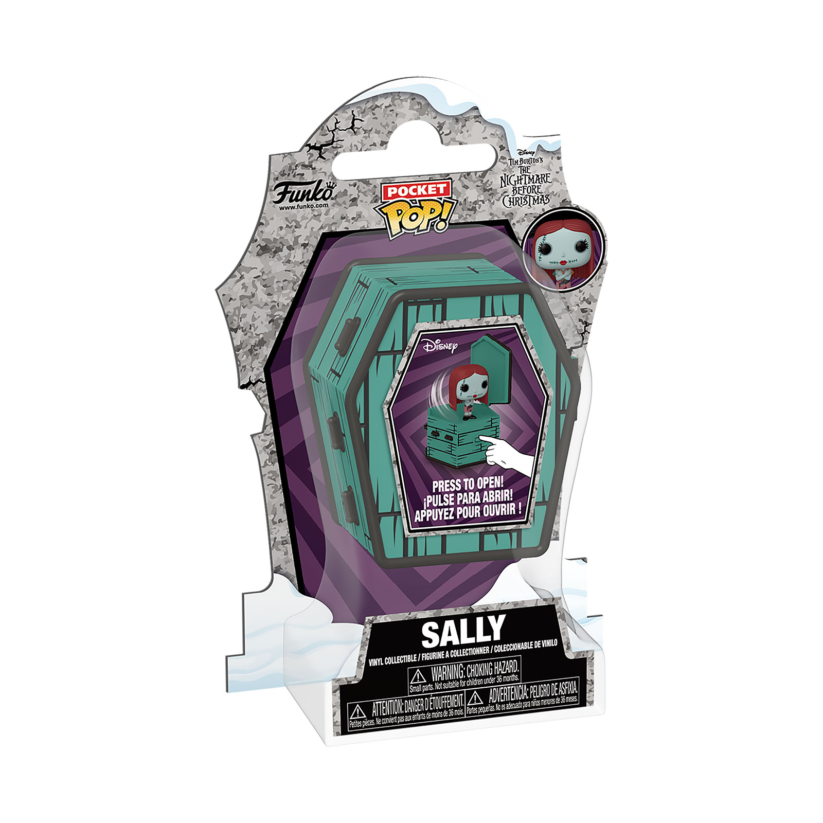 Pesadilla Antes de Navidad - Sally con Ataúd Figura Funko Pocket Pop
