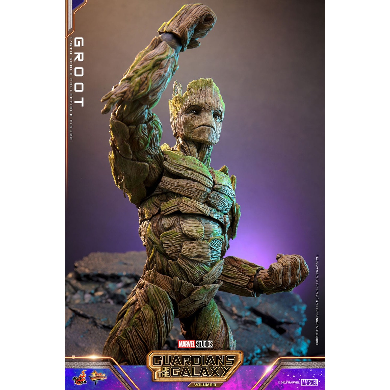 Guardianes de la Galaxia - Figura de acción Groot Masterpiece 1:6