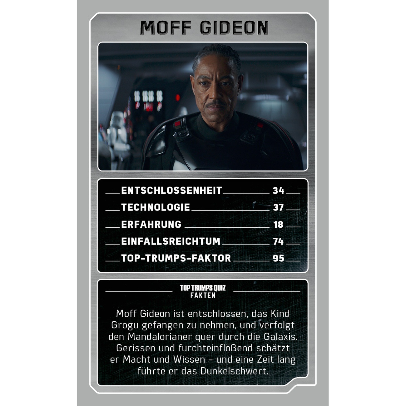 Karty do gry Grogu i Mandalorian - Star Wars The Mandalorian