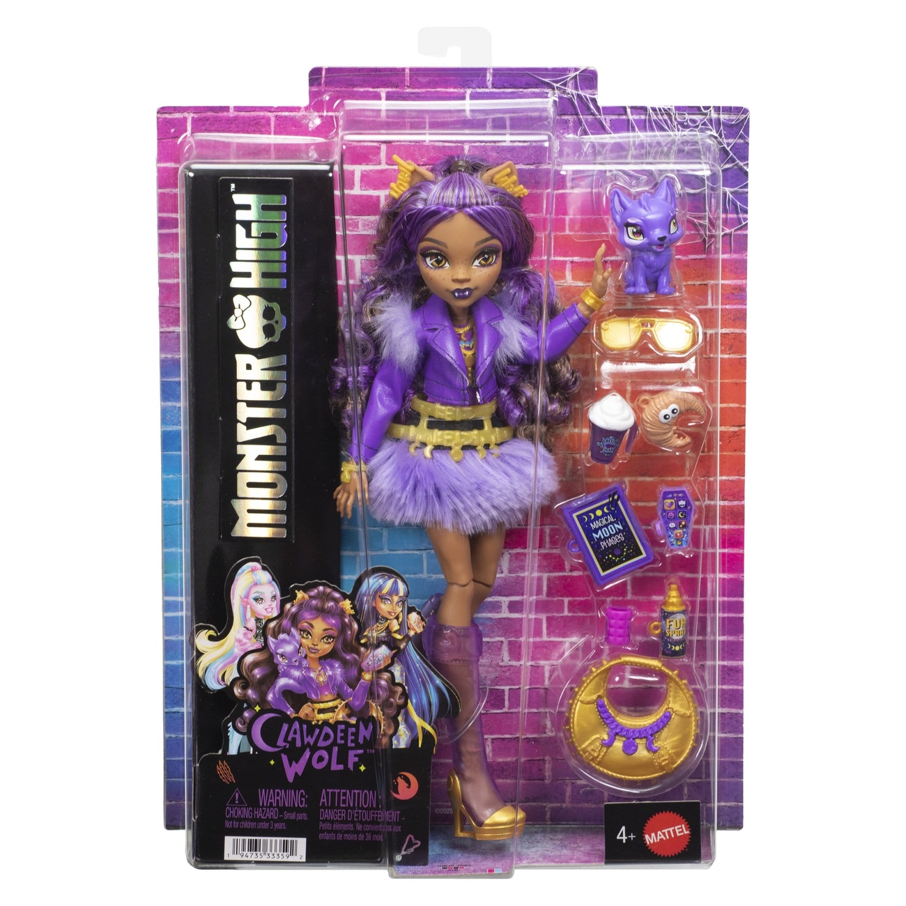 Muñeca Monster High Clawdeen Wolf