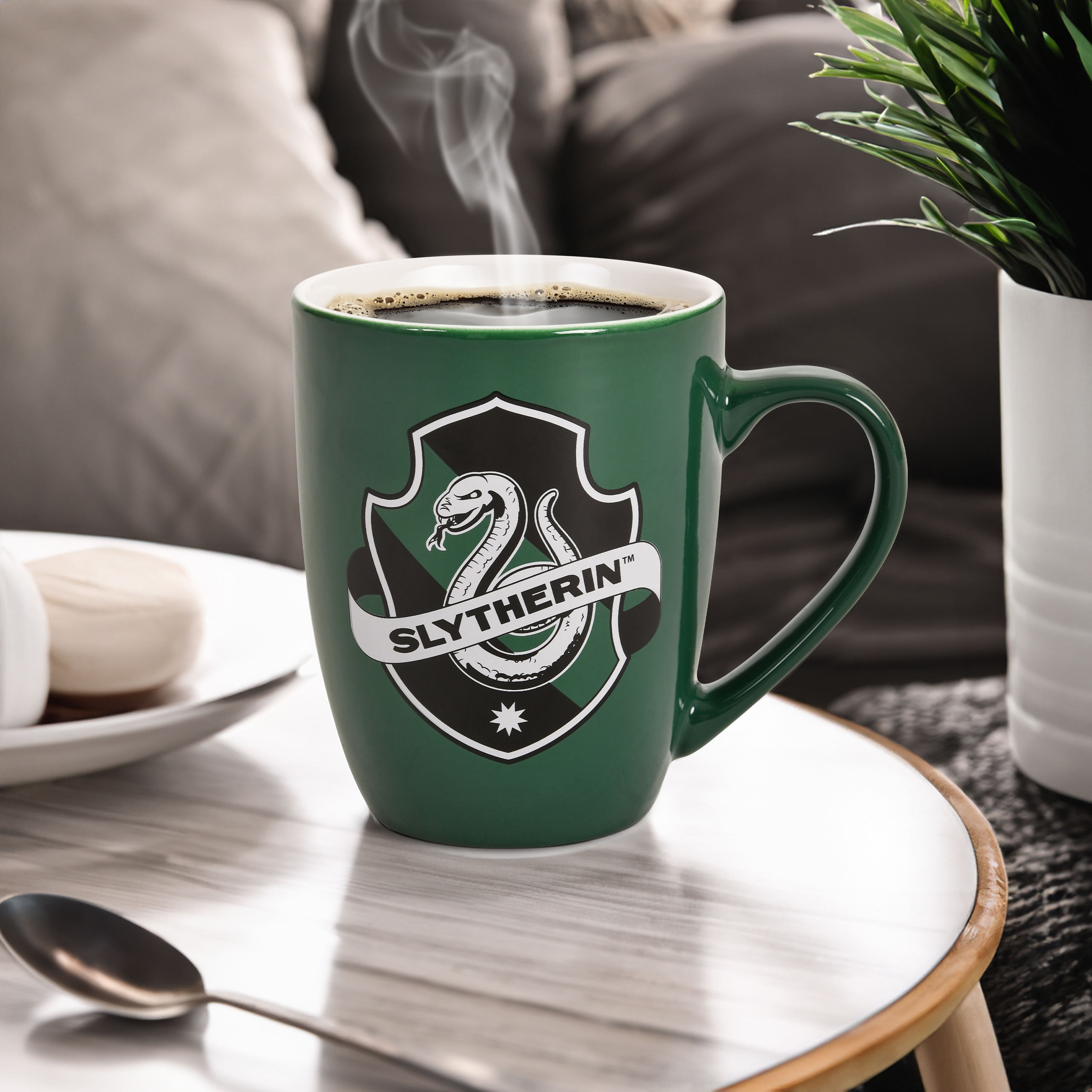Slytherin Logo Tasse grün - Harry Potter