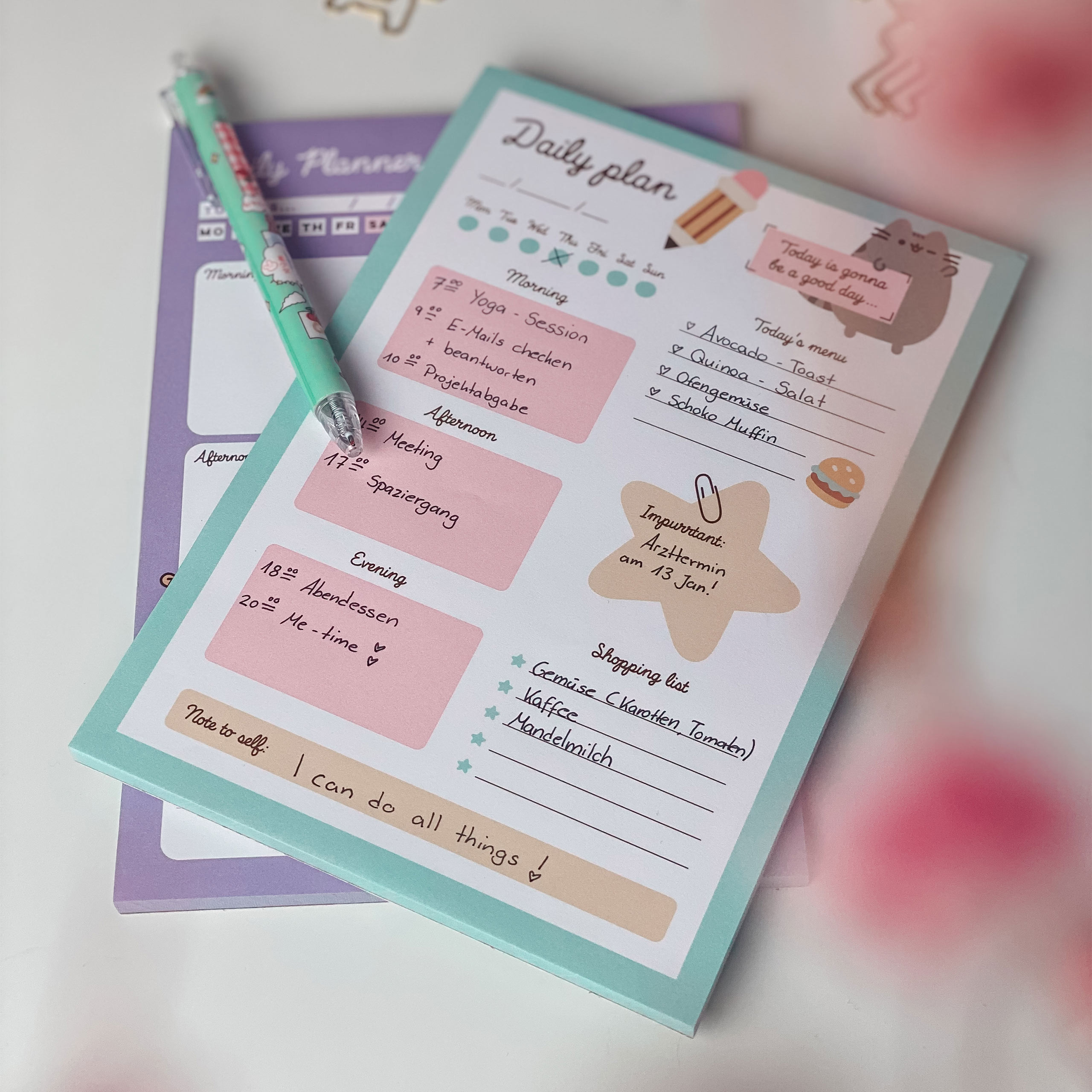 Pusheen - Good Day Daily Planner