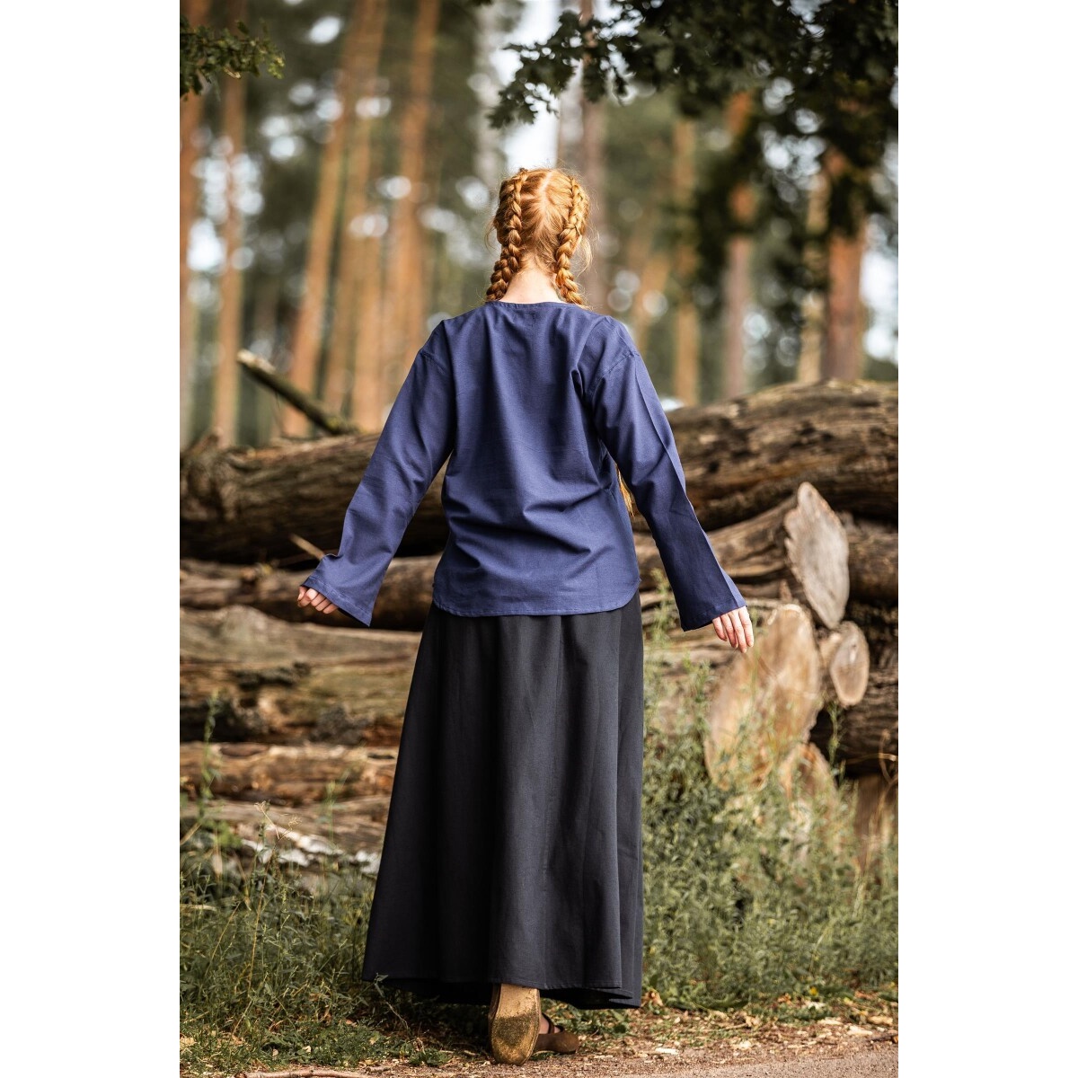 Medieval Blouse Tilda blue
