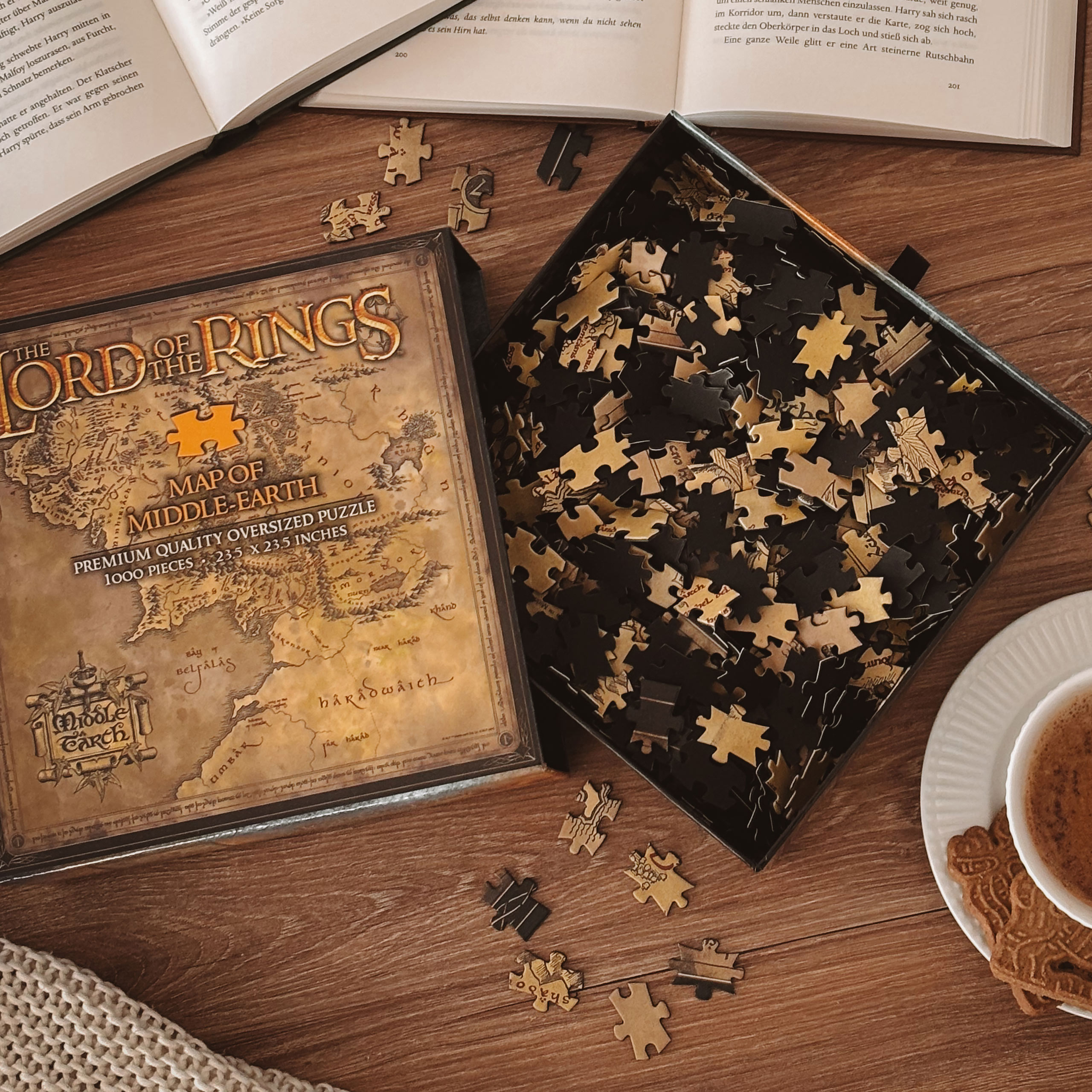 The Lord of the Rings - Map of Middle-earth Puzzle