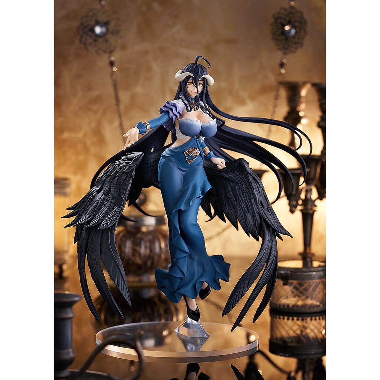 Overlord – Albedo Figure Jet Black Dress Version