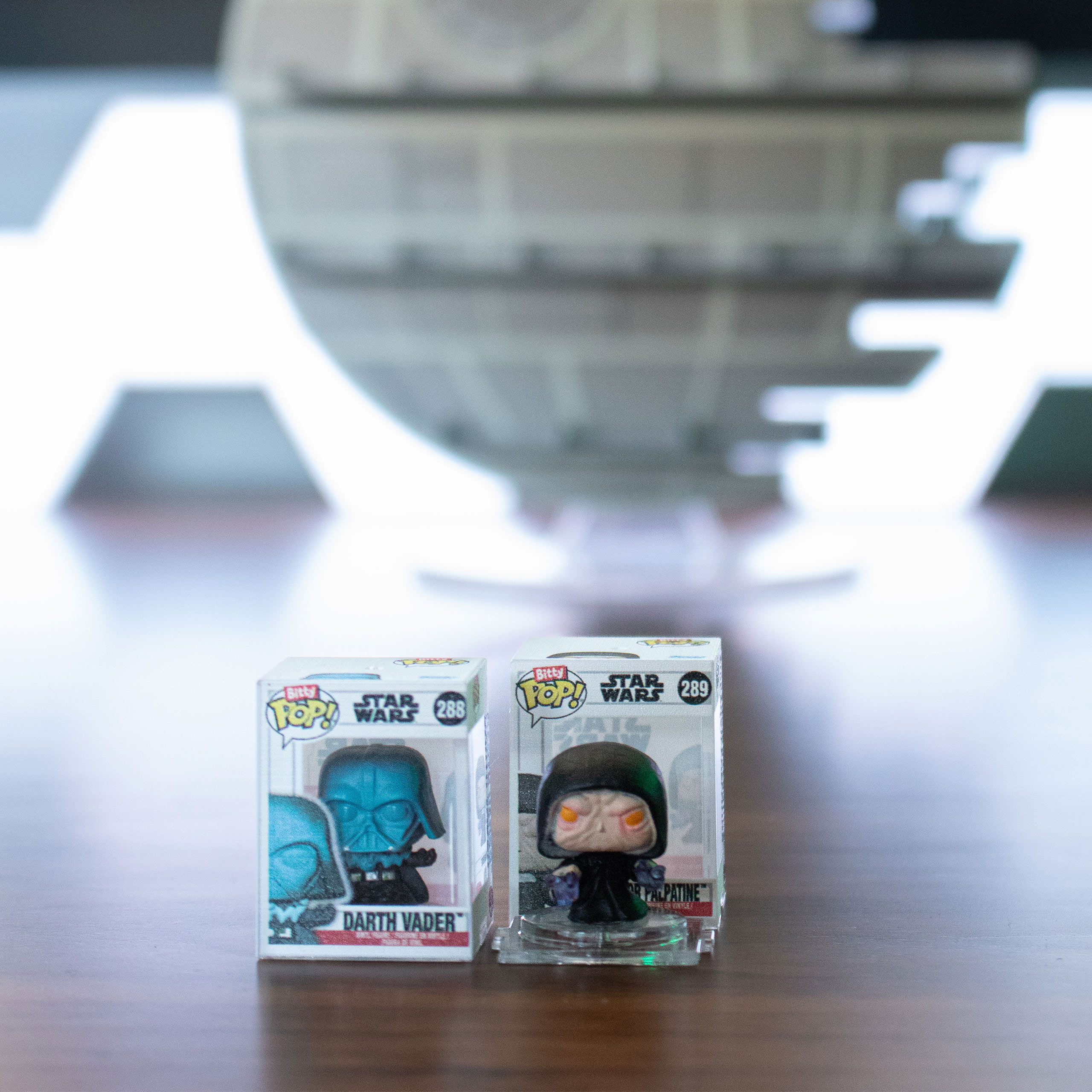 Star Wars - Death Star Funko Bitty Pop Display with 2 Figures