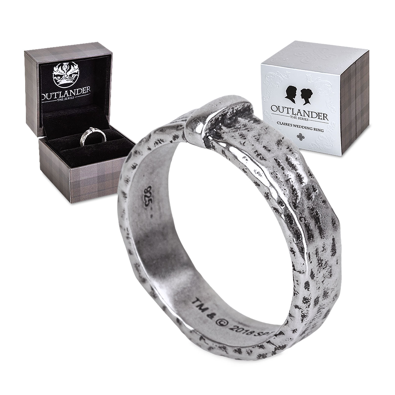 Outlander - Claire's Wedding Ring 925 Silver