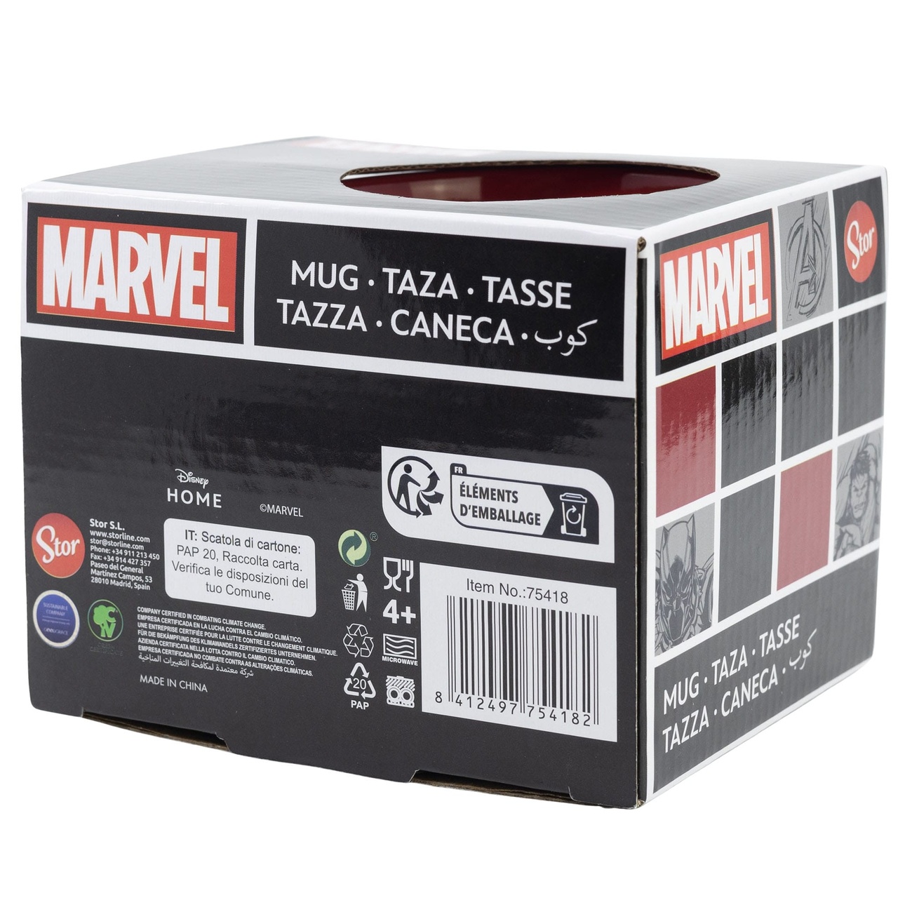 Tazza Marvel Collage 380 ml