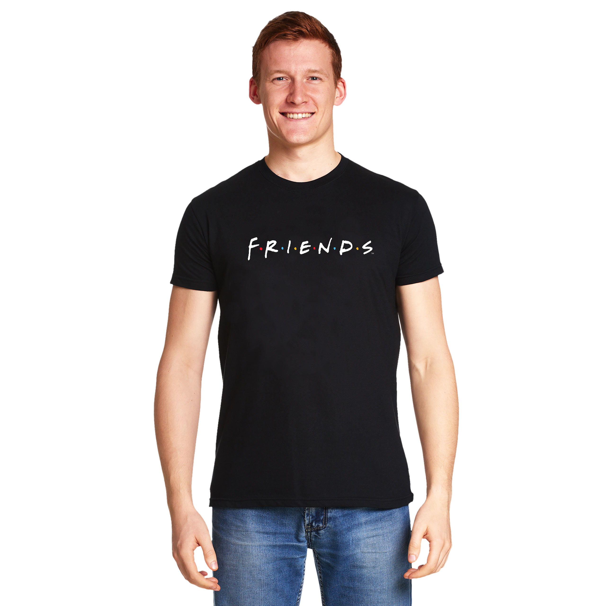 Friends - Logo T-Shirt schwarz