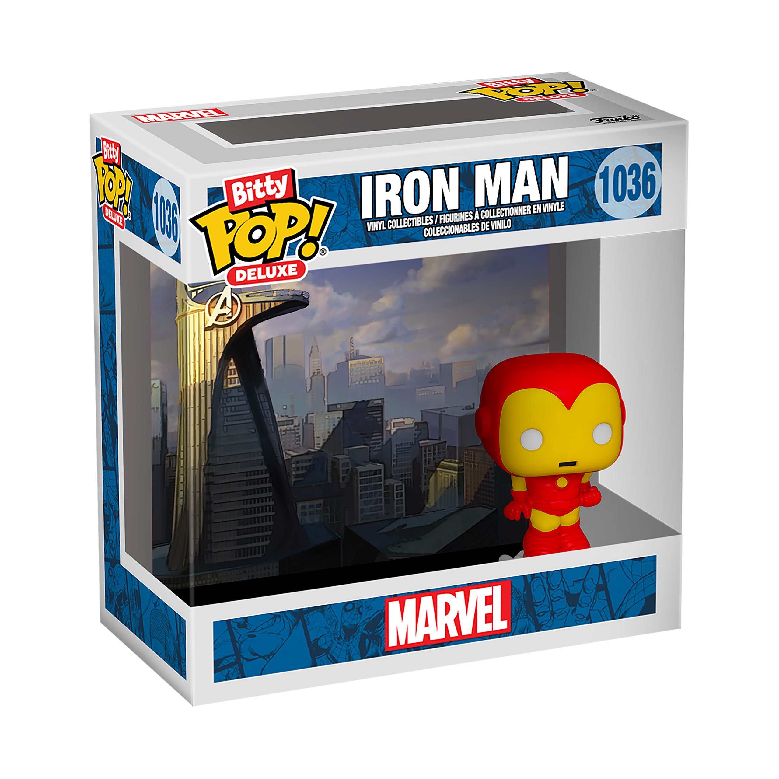 Iron Man - Avengers Tower Funko Bitty Pop Deluxe Diorama