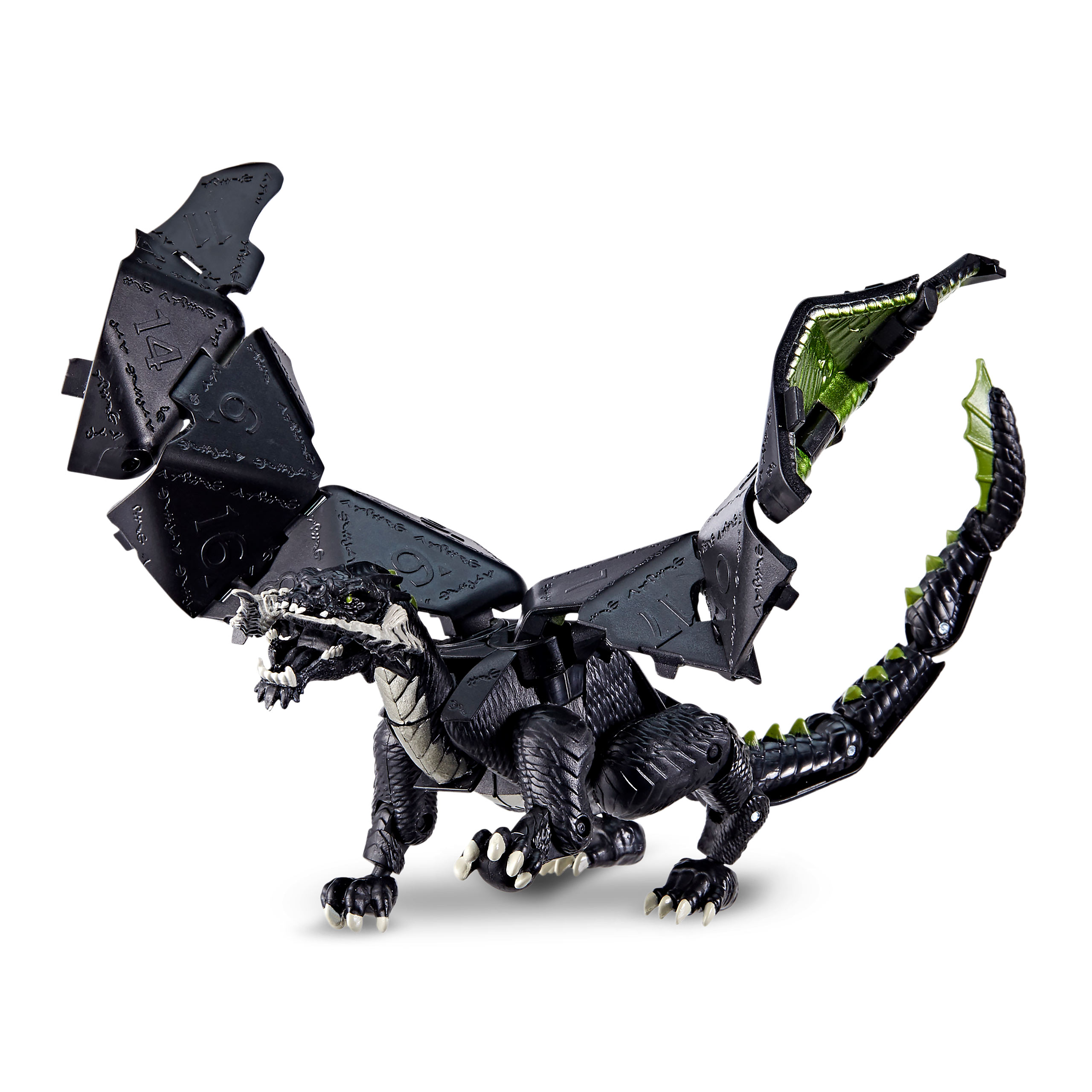 Dungeons & Dragons - Figurine d'action Rakor Dragon Noir Dicelings