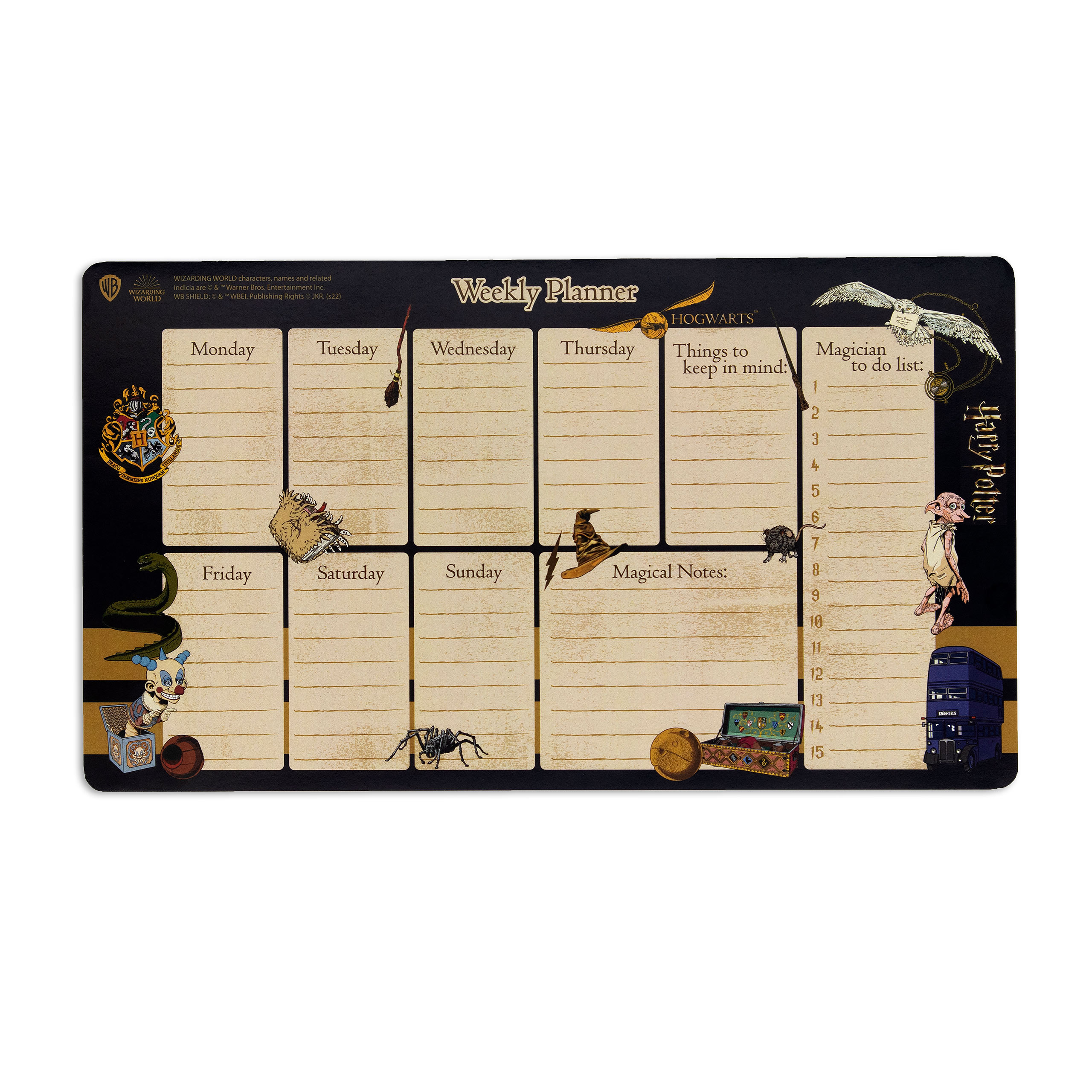 Harry Potter - Hogwarts Weekplanner