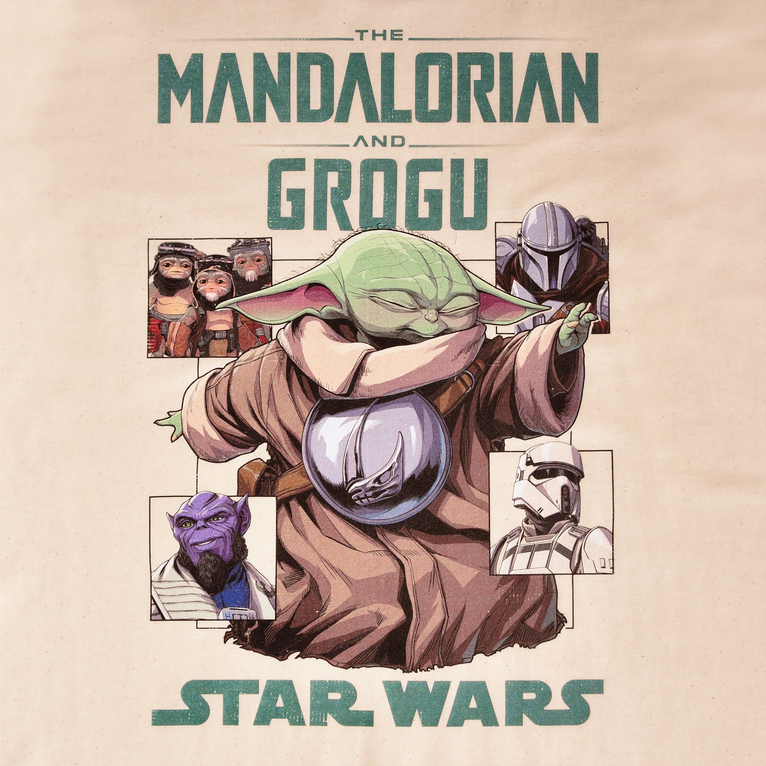 Mando and Grogu T-Shirt - Star Wars The Mandalorian