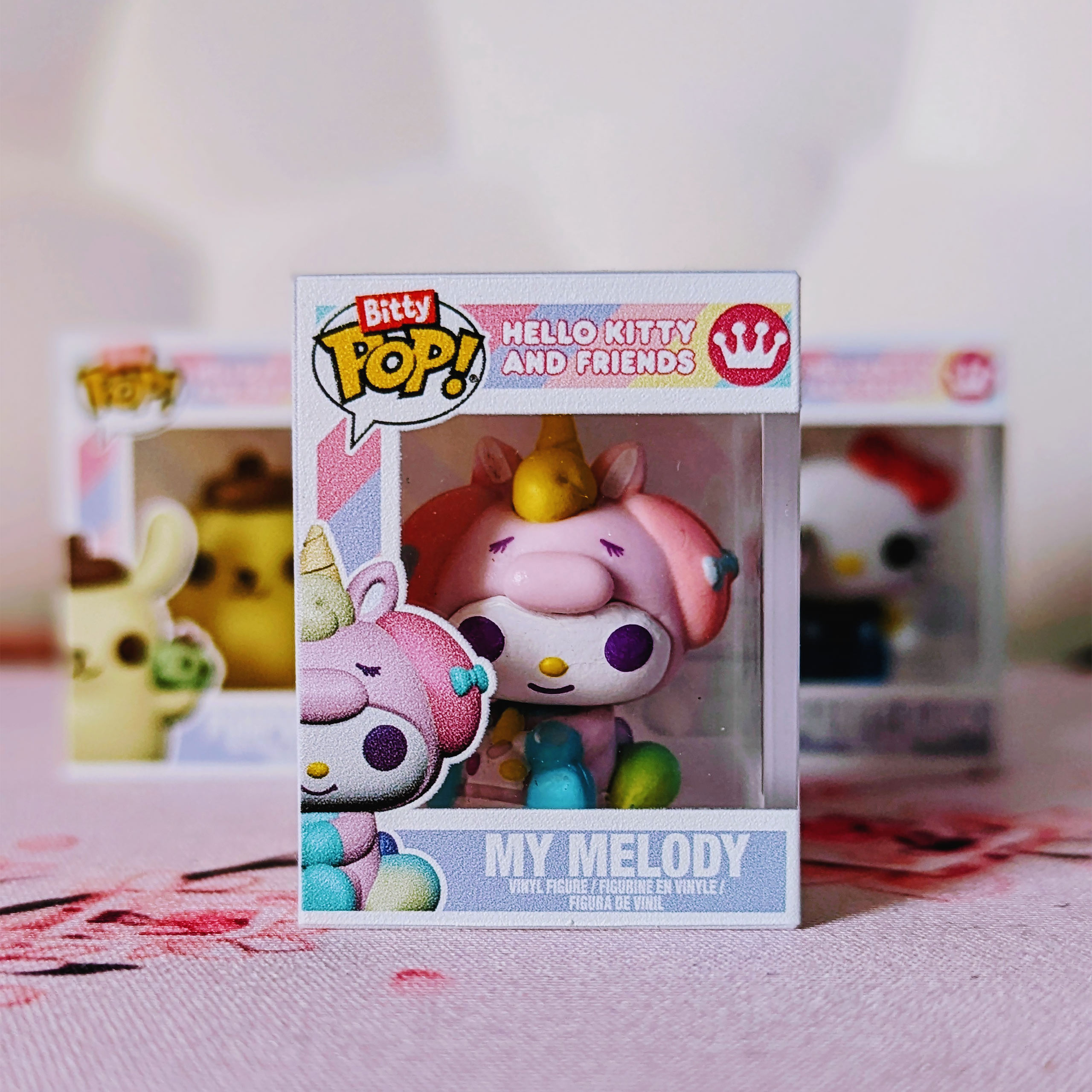 Sanrio - Hello Kitty et ses Amis Funko Bitty Pop Set de 4 Figurines Série 1