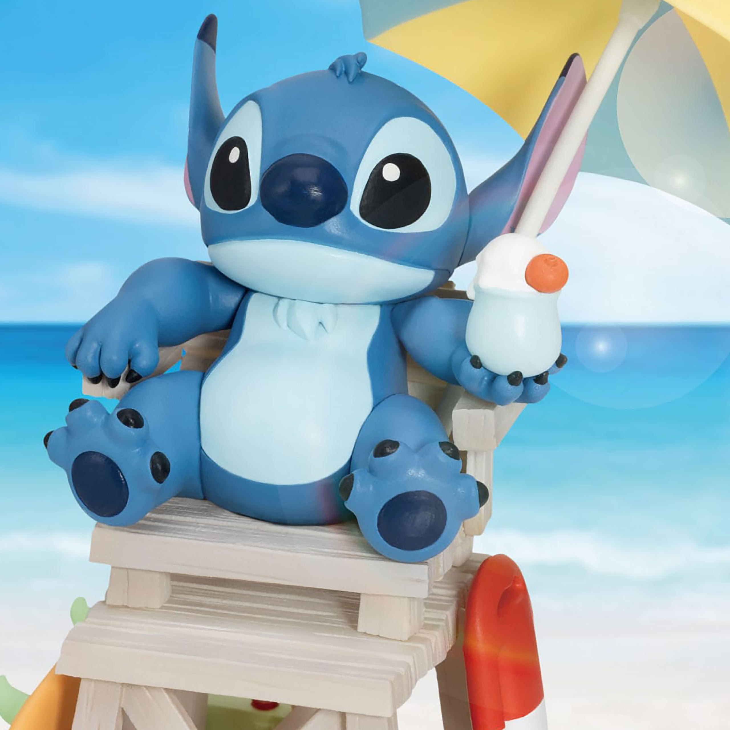 Stitch Summer Vibe D-Stage Diorama Figur - Lilo & Stitch