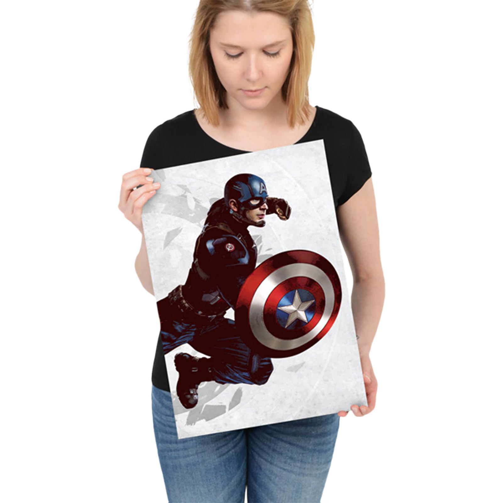 Captain America - Civil War Metal Poster