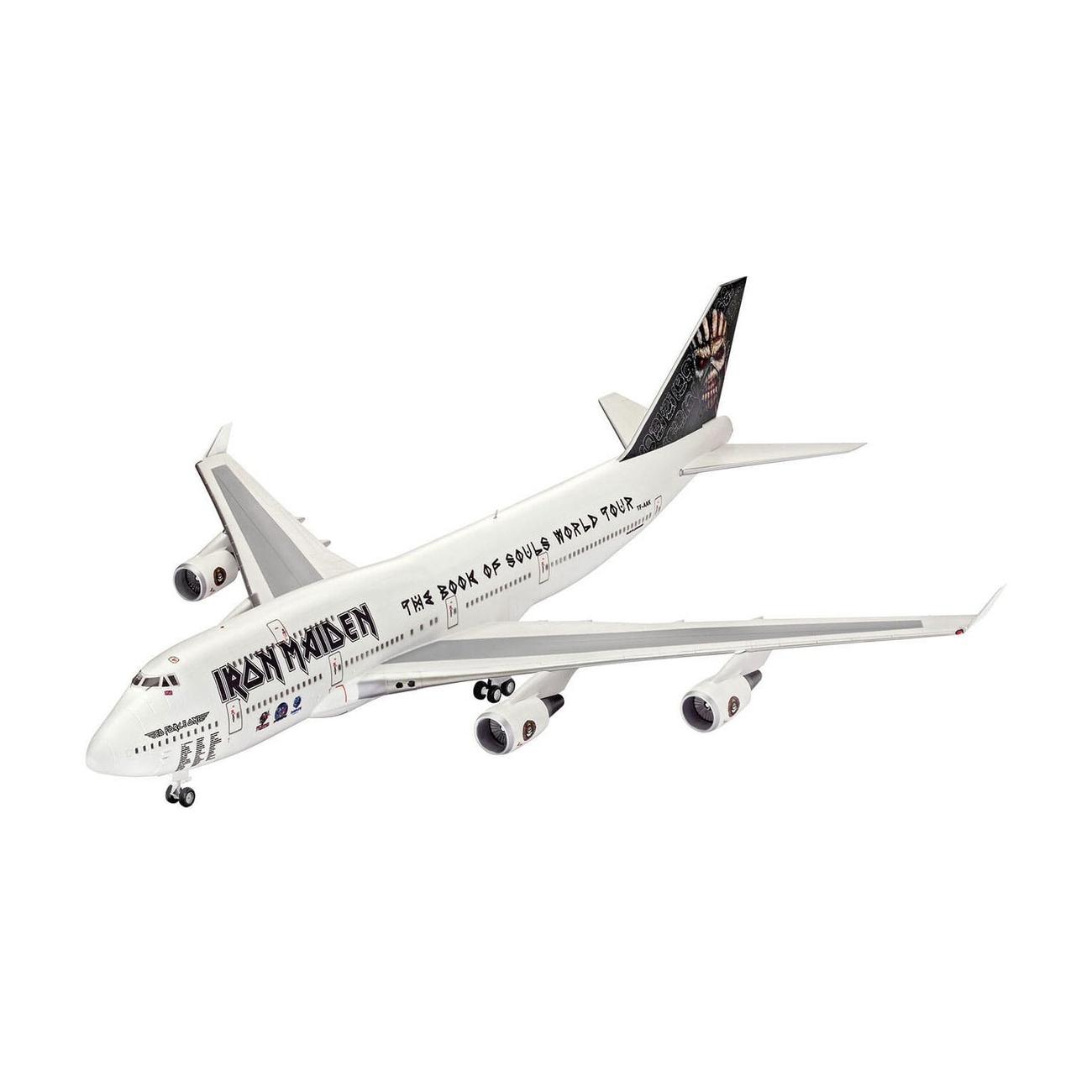 Iron Maiden Modellbausatz 1/144 Boeing 747-400 "Ed Force One" 49 cm