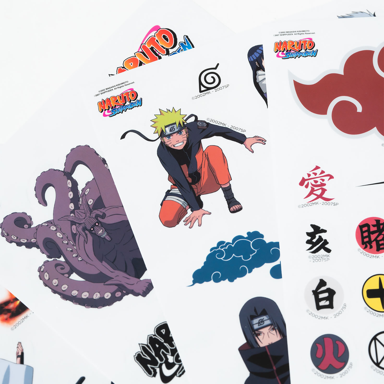 Naruto Shippuden - Reusable Sticker