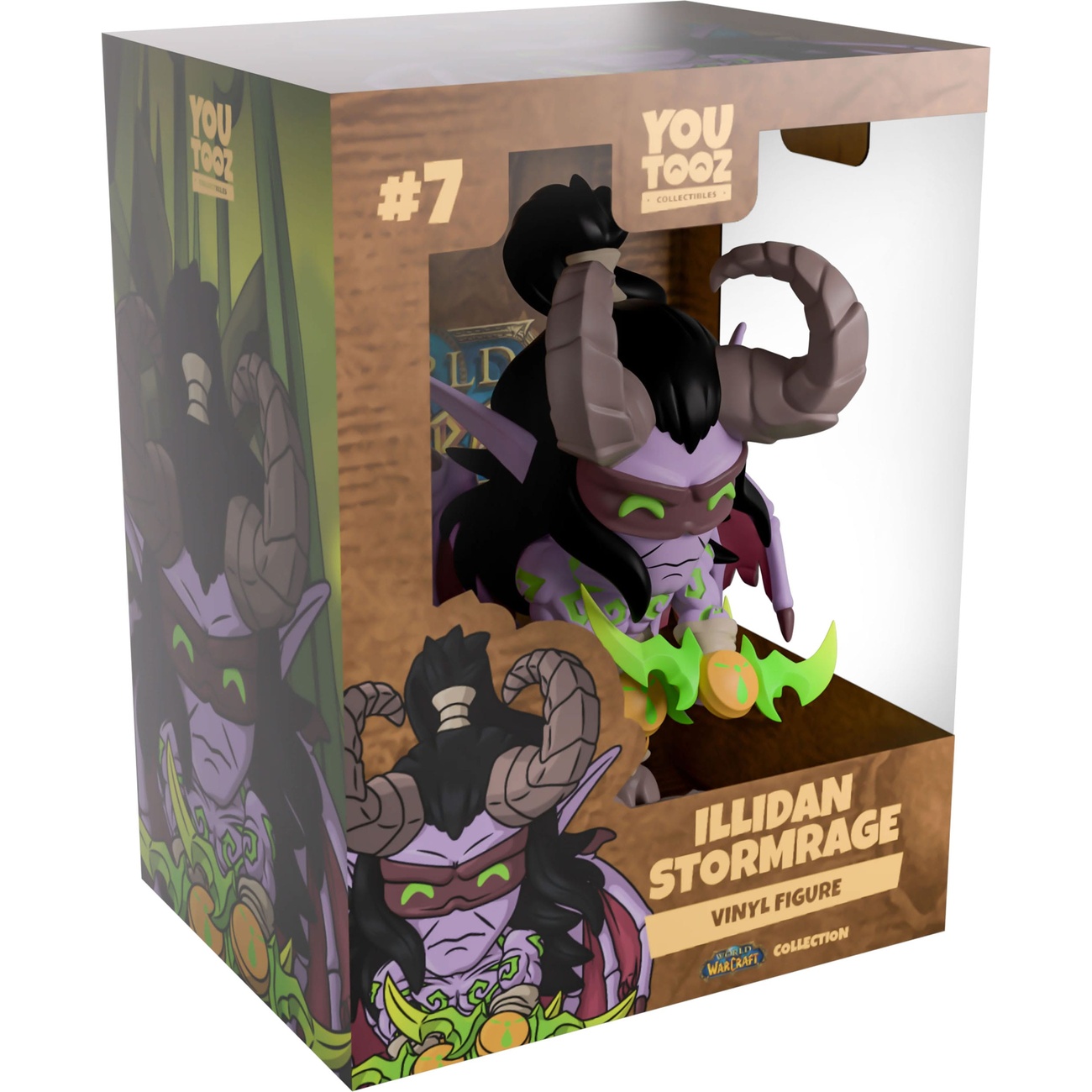 World of Warcraft Vinyl Figur Illidan Stormrage 13 cm