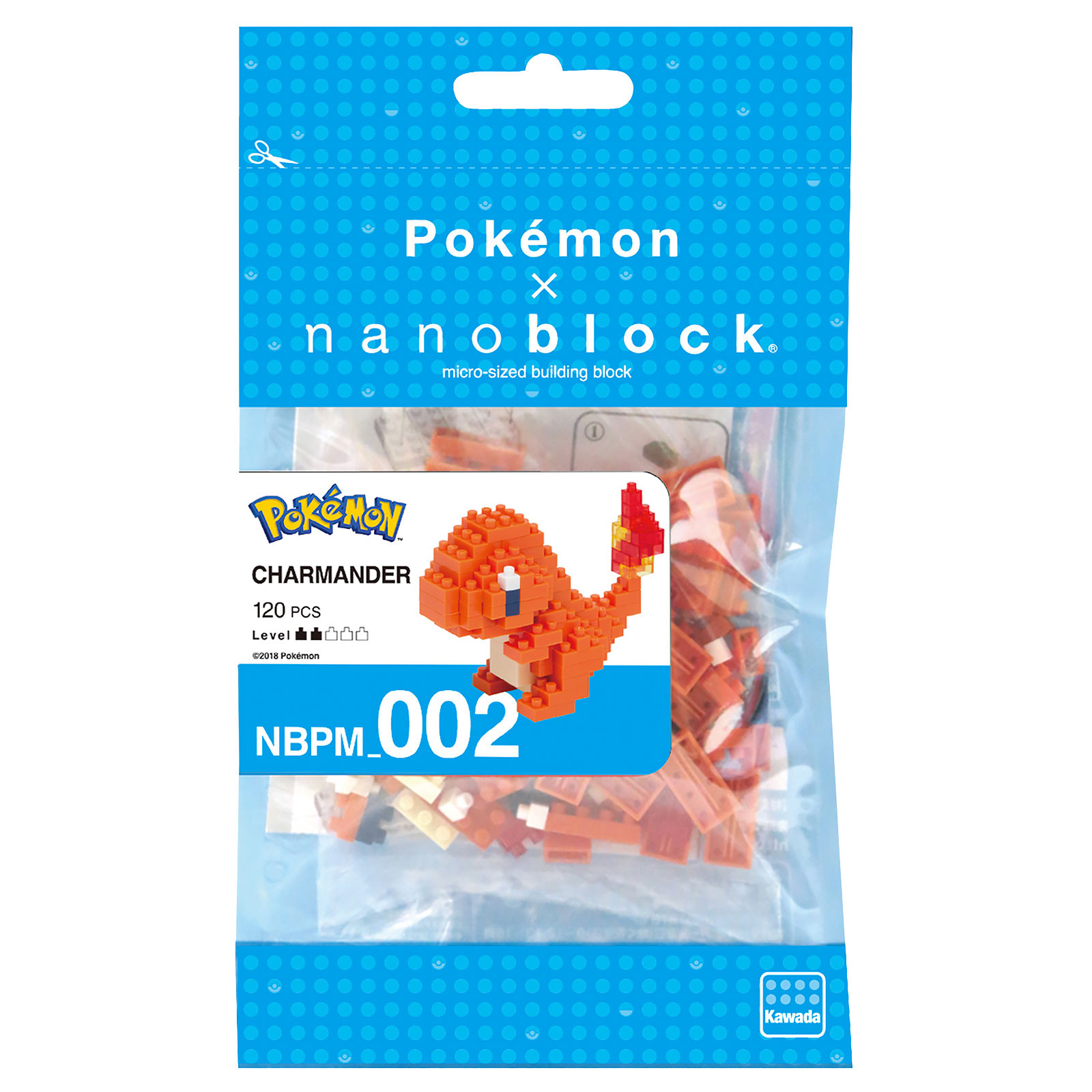 Pokemon - Glumanda nanoblock Mini Baustein Figur