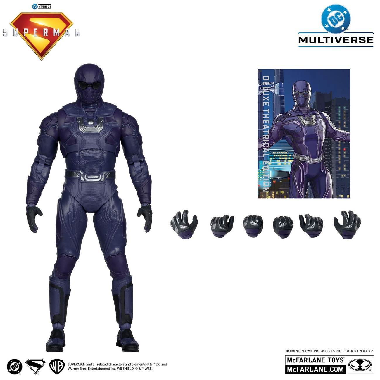 Superman (2025) DC Multiverse Action Figure Deluxe Ultraman 18 cm