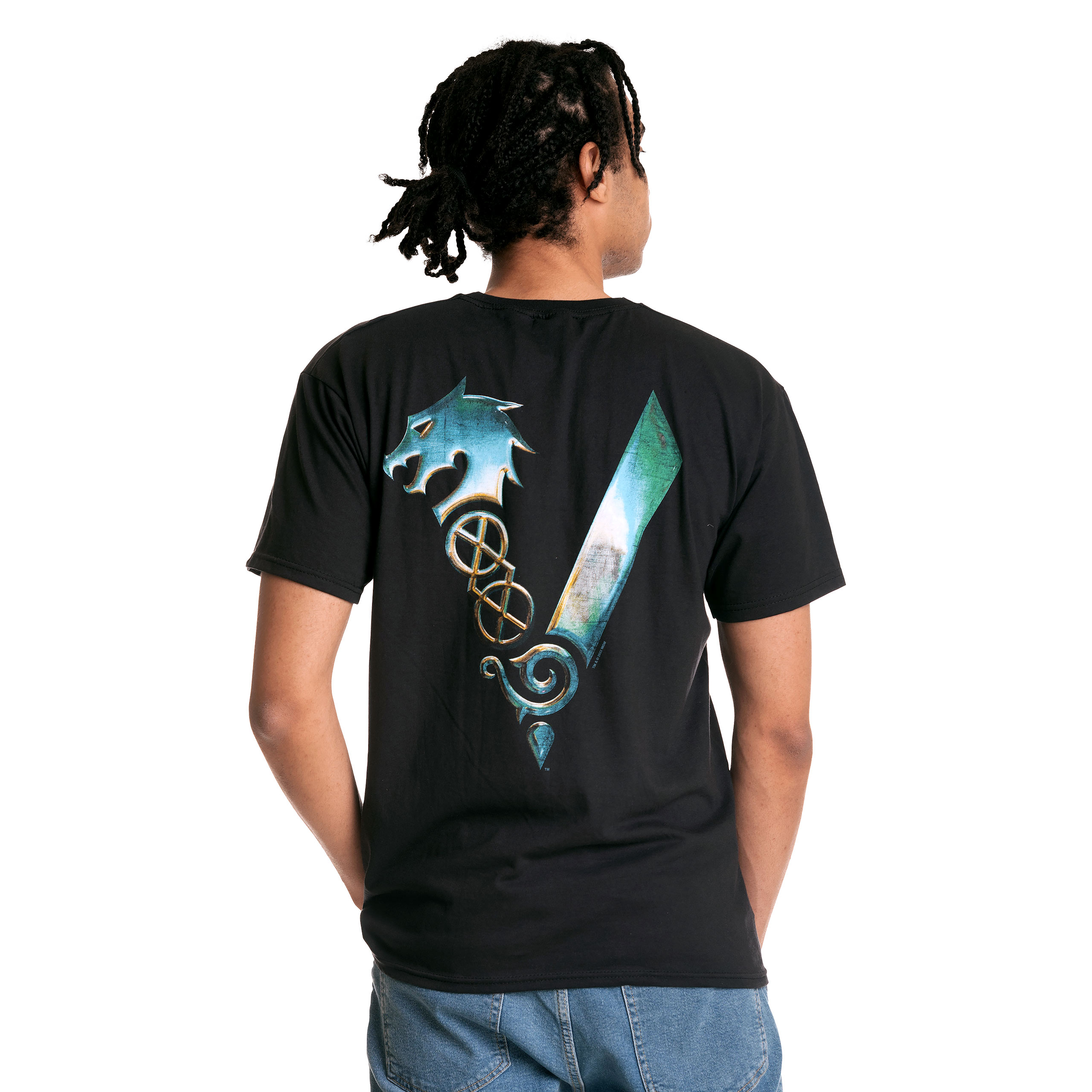 Vikings - Metallic T-Shirt Zwart