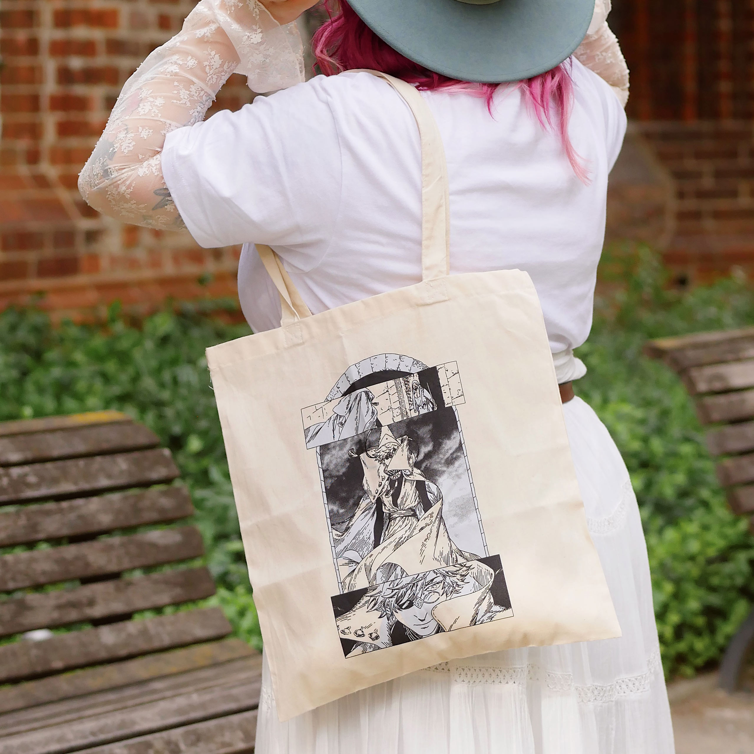 Qifrey tote bag for Atelier of Witch Hat fans