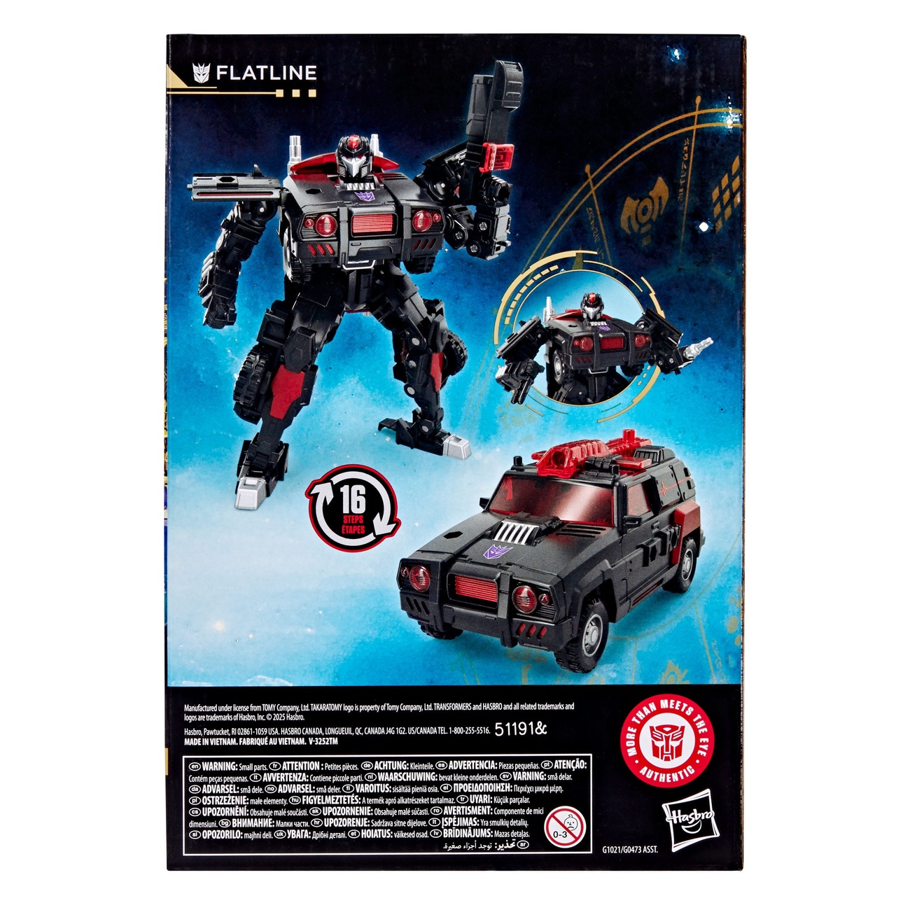 Transformers Age of the Primes figurka akcji Voyager Class Flatline 18 cm