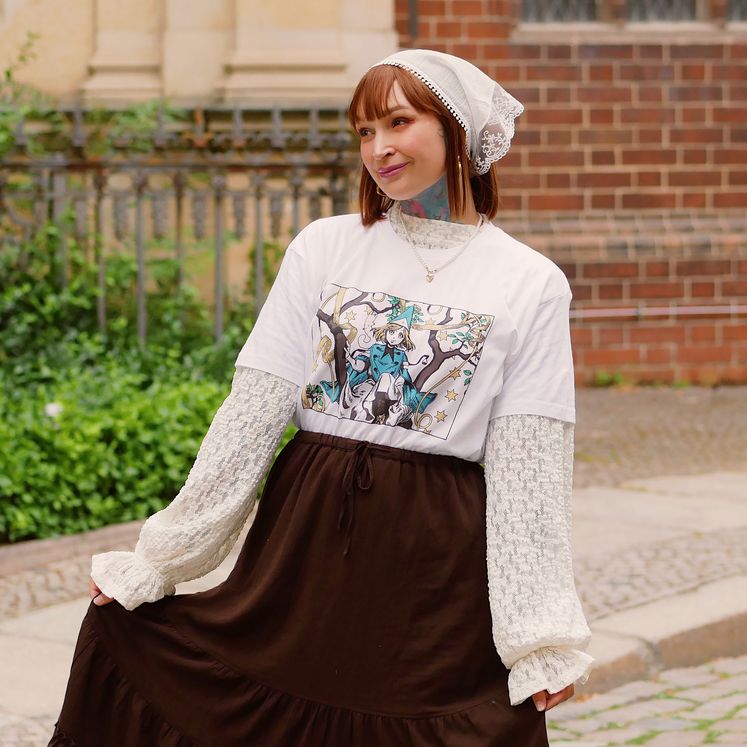 T-shirt for Coco and Atelier of Witch Hat Fans Limited Edition white