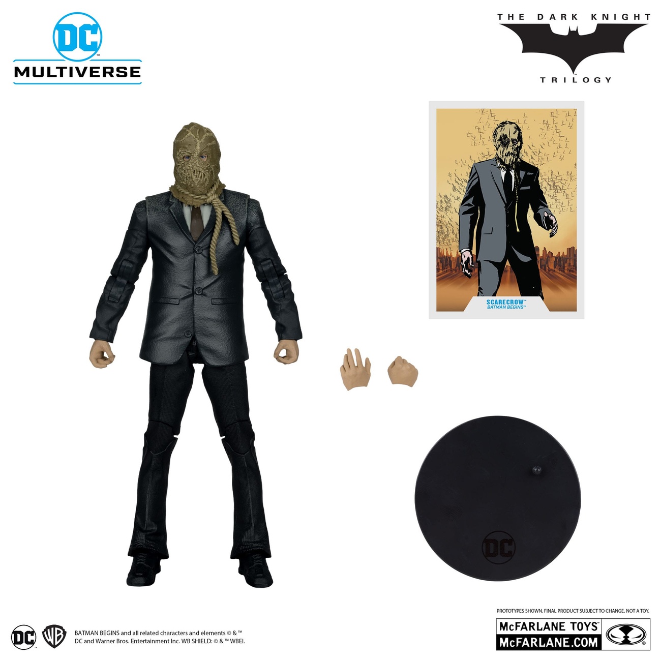 Batman Begins DC Multiverse Action Figure Spaventapasseri (Chase Version) 18 cm