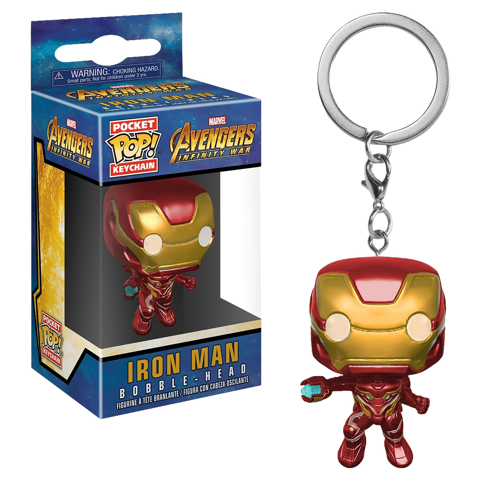 Avengers - Iron Man Infinity War Funko Pop Schlüsselanhänger