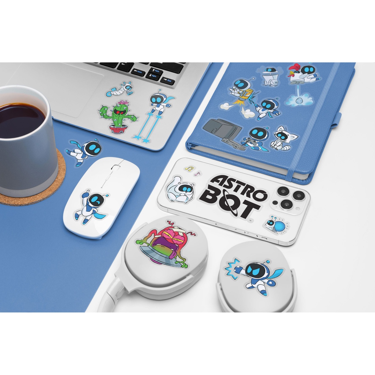 Astro Bot Vinyl Sticker Set Astro Bot