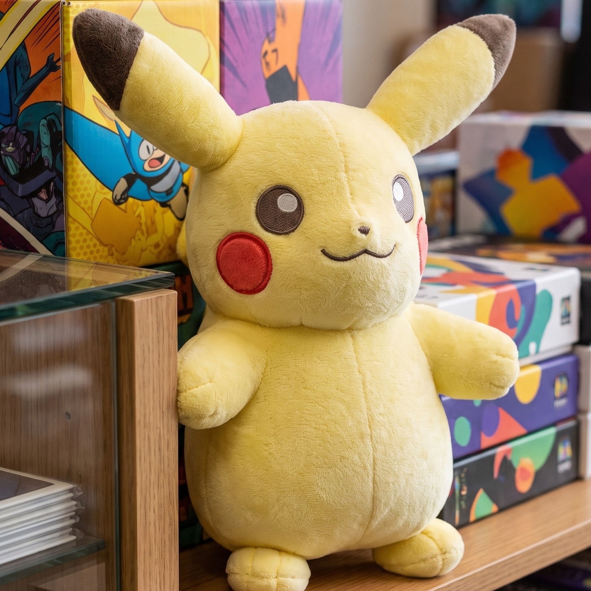 Pokemon - Pikachu Plüsch Figur