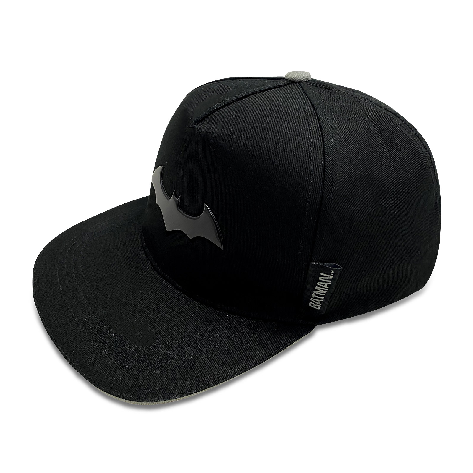 Batman - Vinyl Logo Snapback Cap Black