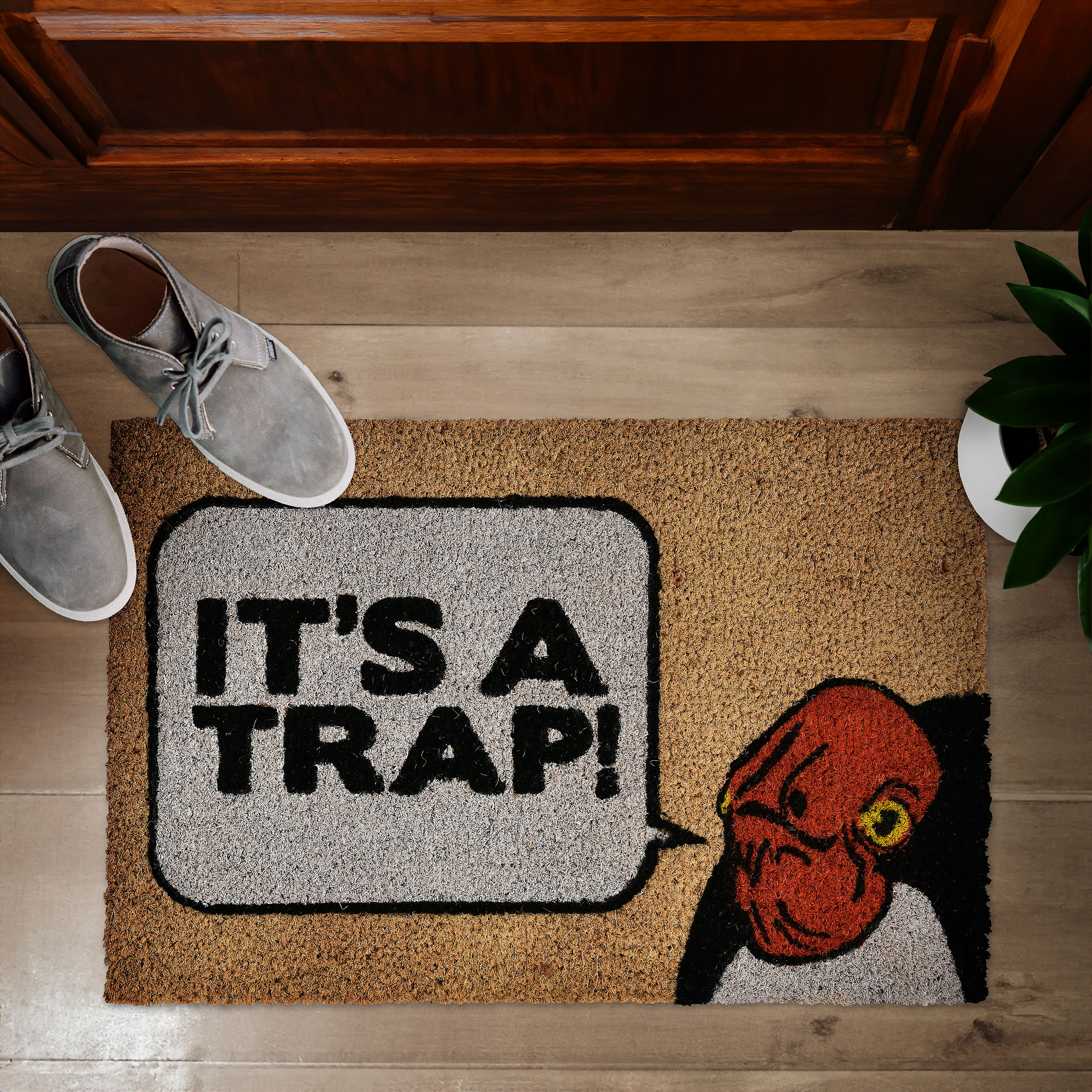 Star Wars - Admiral Ackbar It's a Trap Doormat